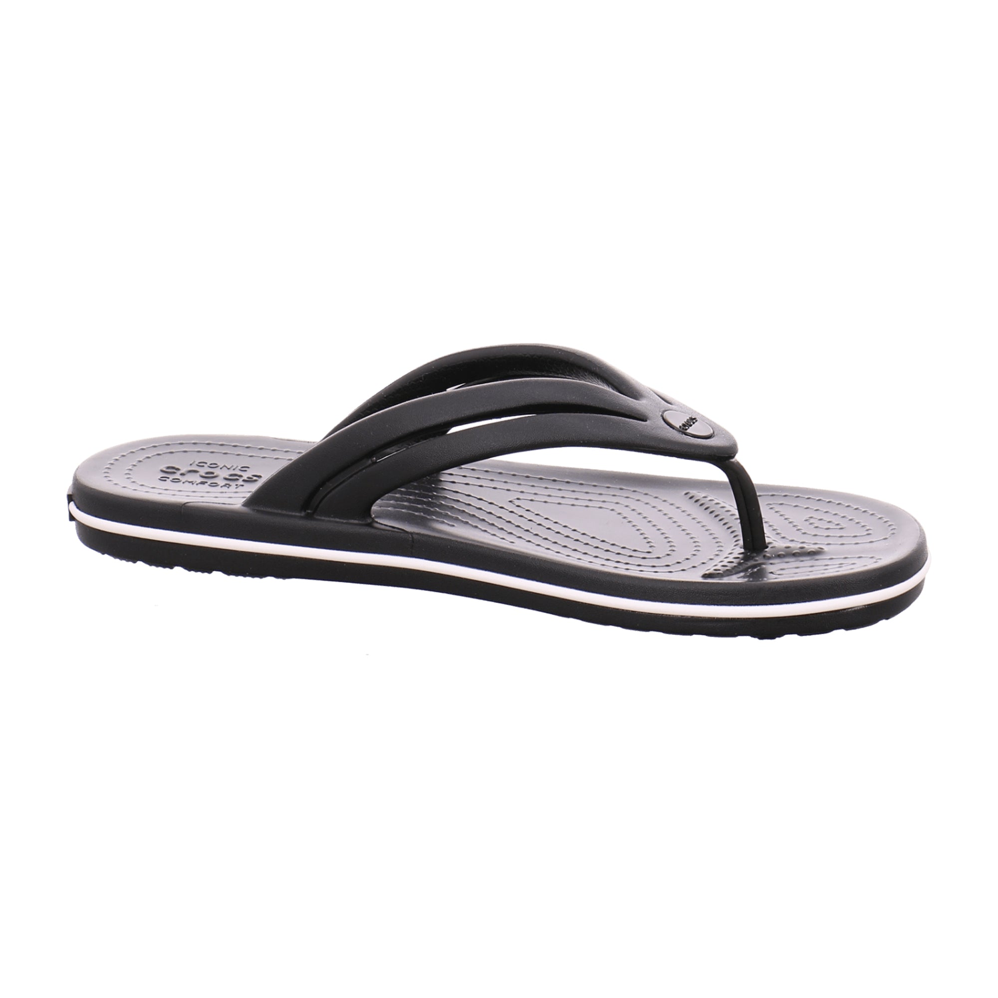CROCS Crocband Flip-Flops for Women - Lightweight, Comfortable, Black
