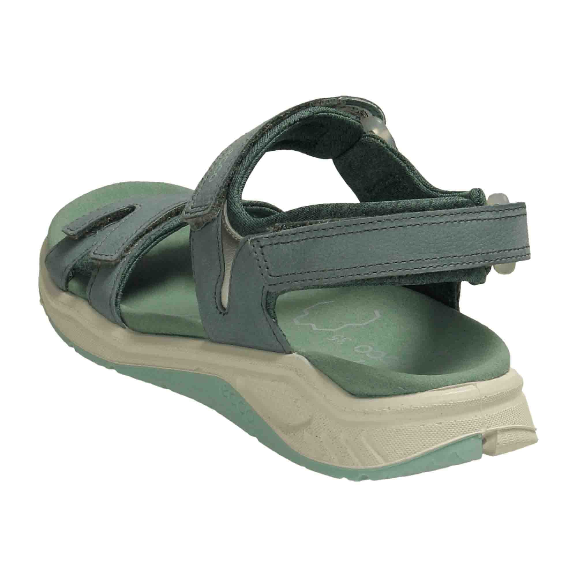 Ecco X-Trinsic K Kids Outdoor Sandals, Vibrant Green