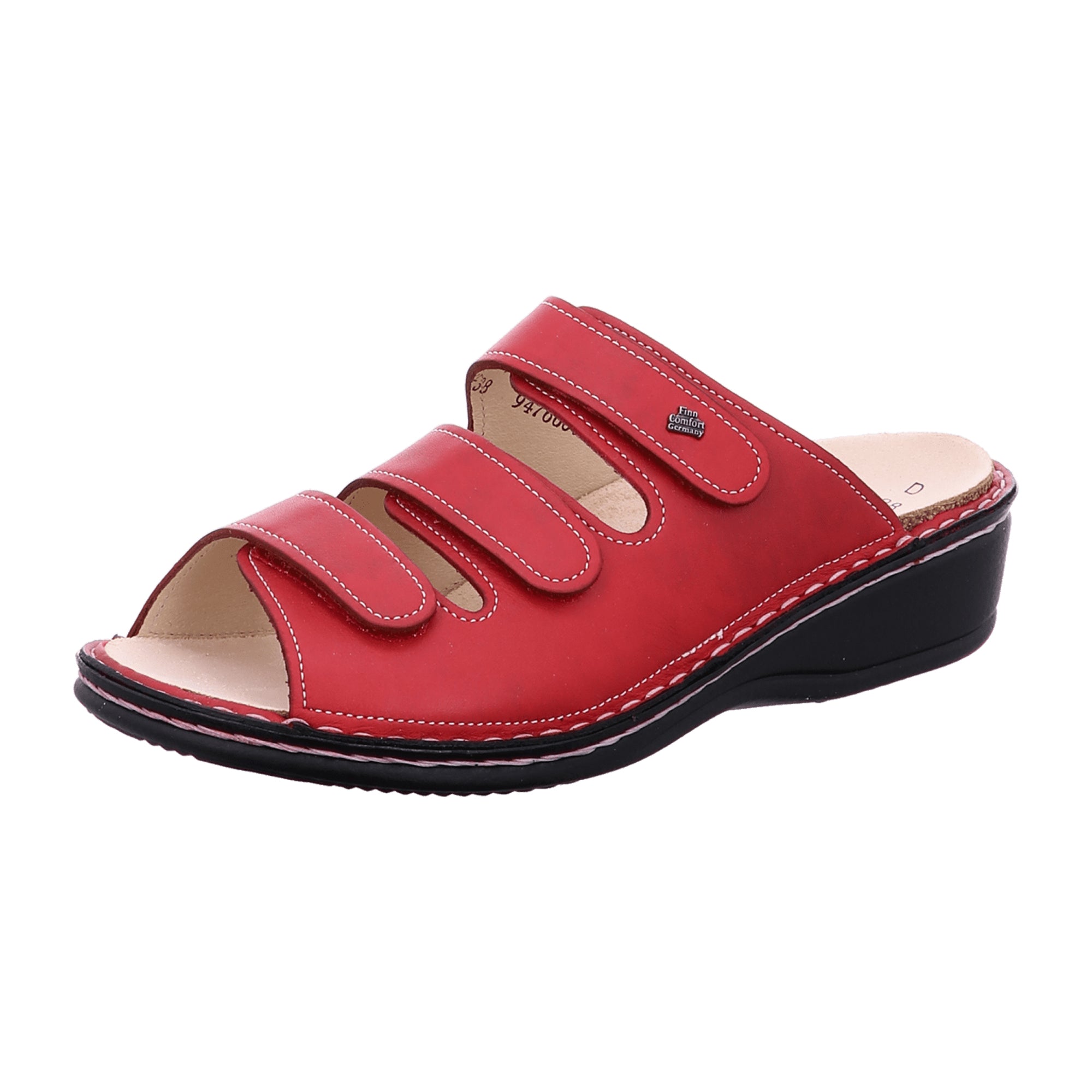 Finn Comfort Pisa Women's Red Sandals - Stylish & Comfortable Footwear