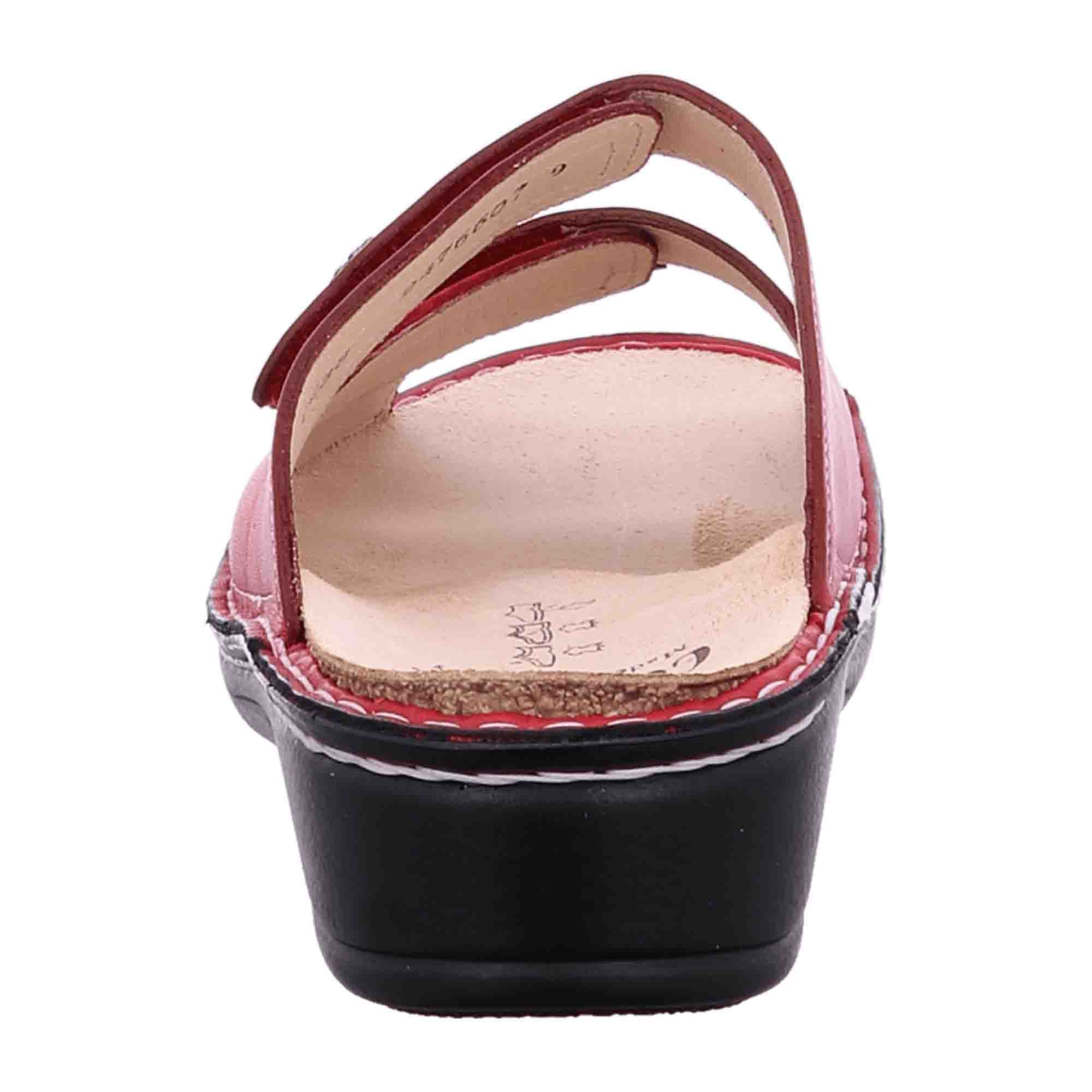 Finn Comfort Pisa Women's Red Sandals - Stylish & Comfortable Footwear