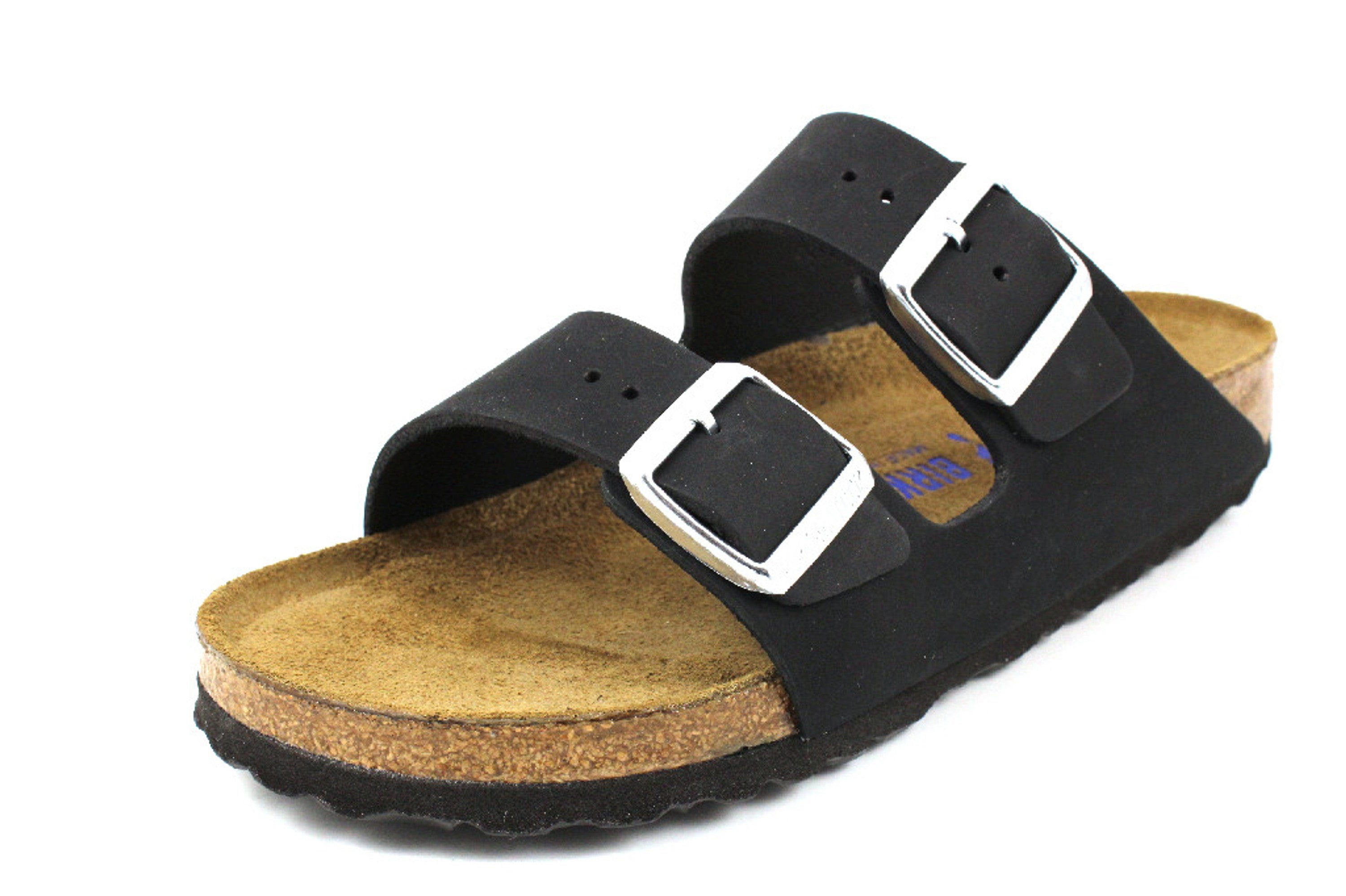 Birkenstock mules ARIZONA black Suede - Bartel-Shop