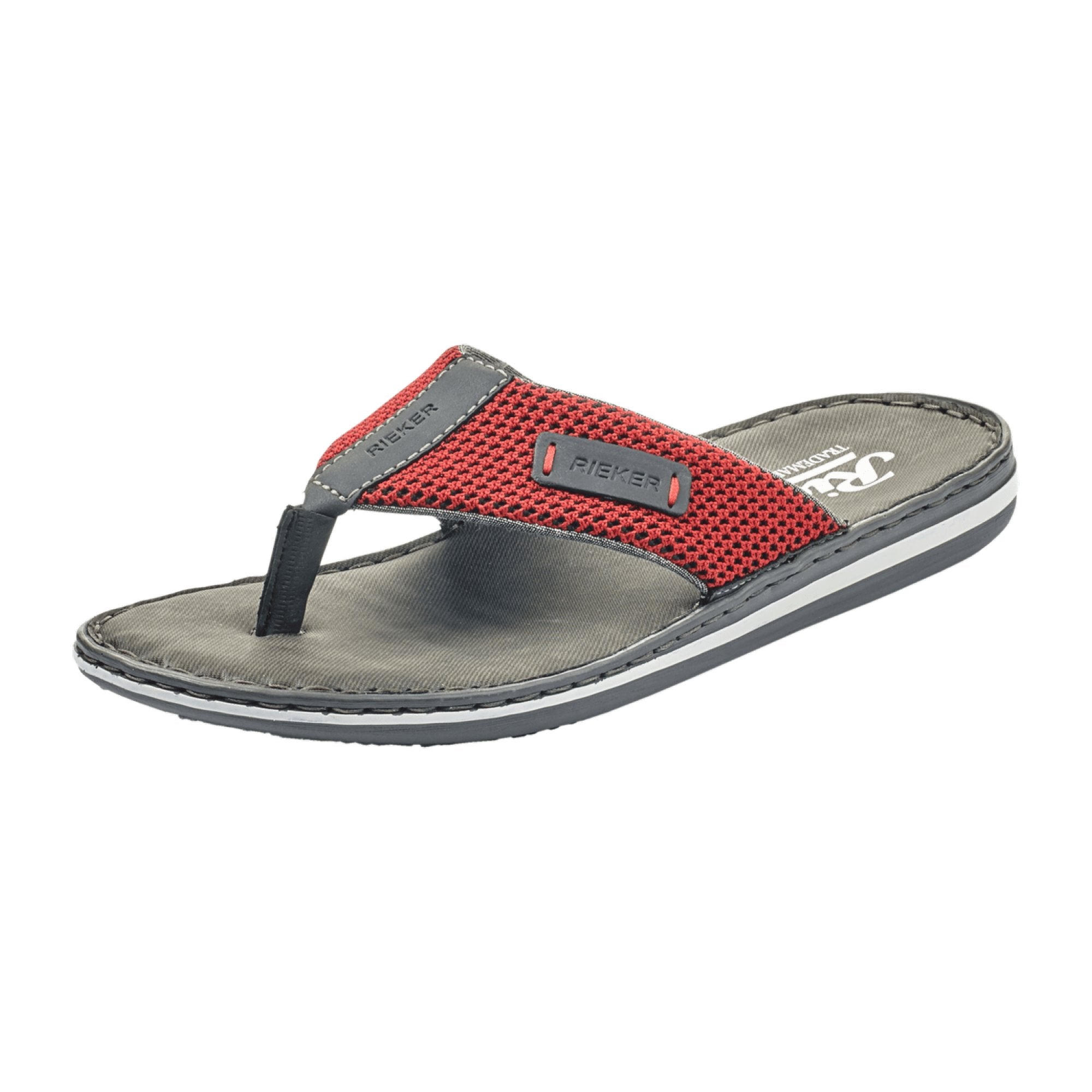 Rieker Grey Slip-On Sandals for Spring Summer Fast Shipping Wide Selection Online
