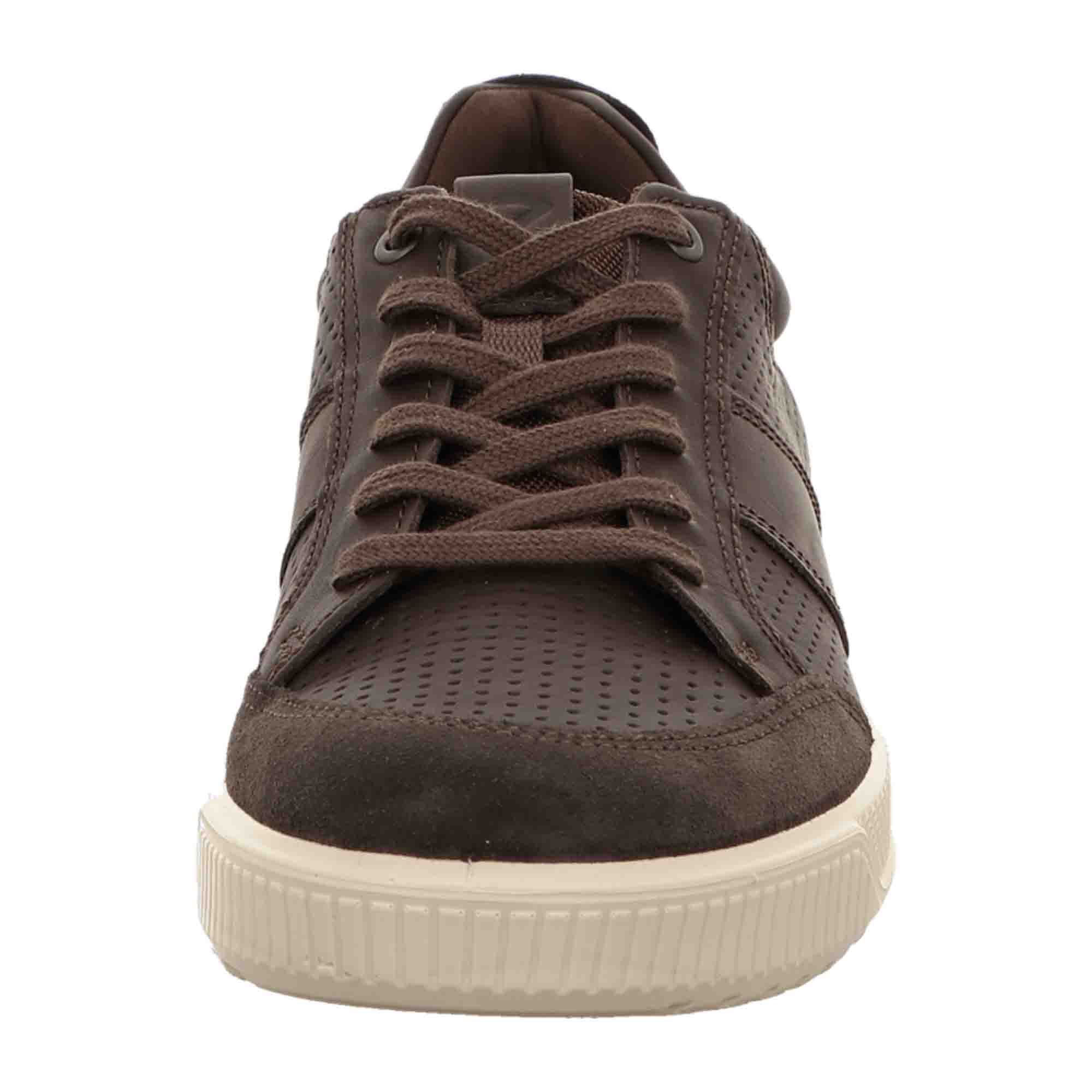 Ecco Byway Men's Casual Shoes - Durable & Stylish Brown Leather