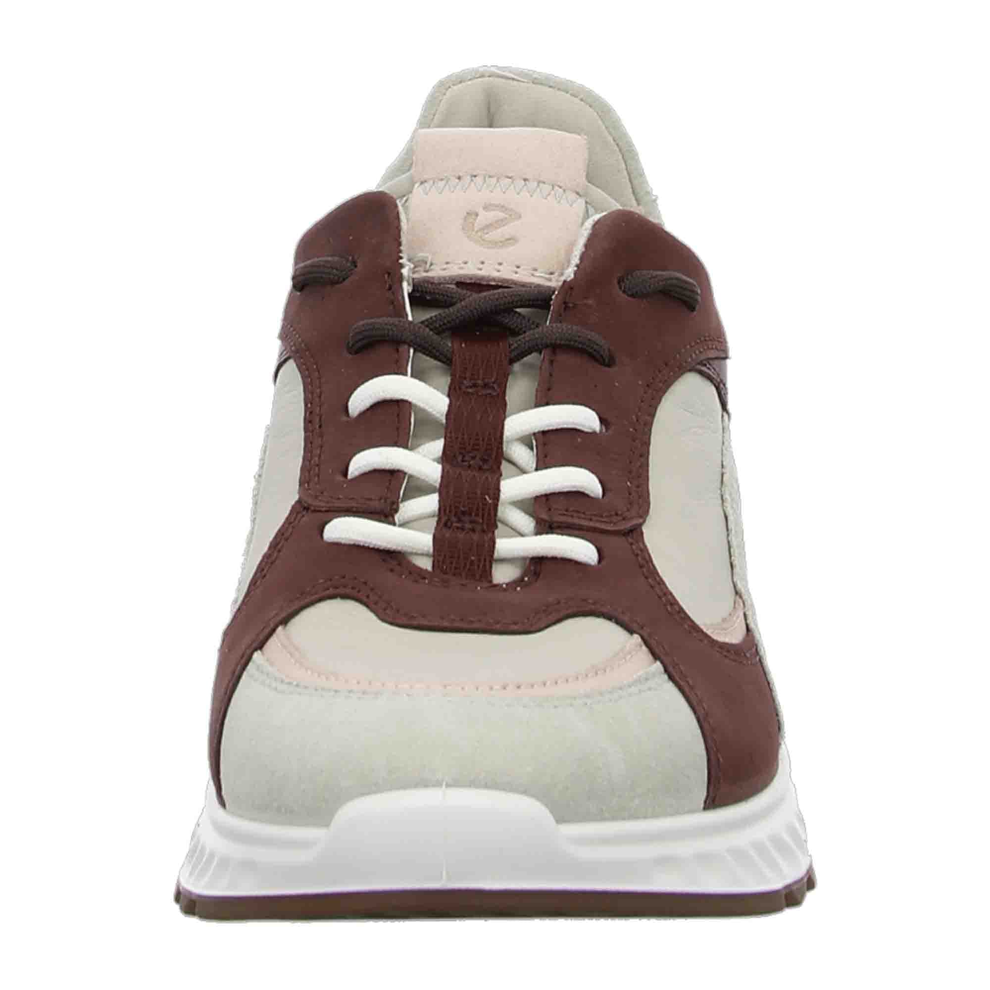 Ecco ST.1 Women's Beige Sneakers - Stylish & Durable Walking Shoes