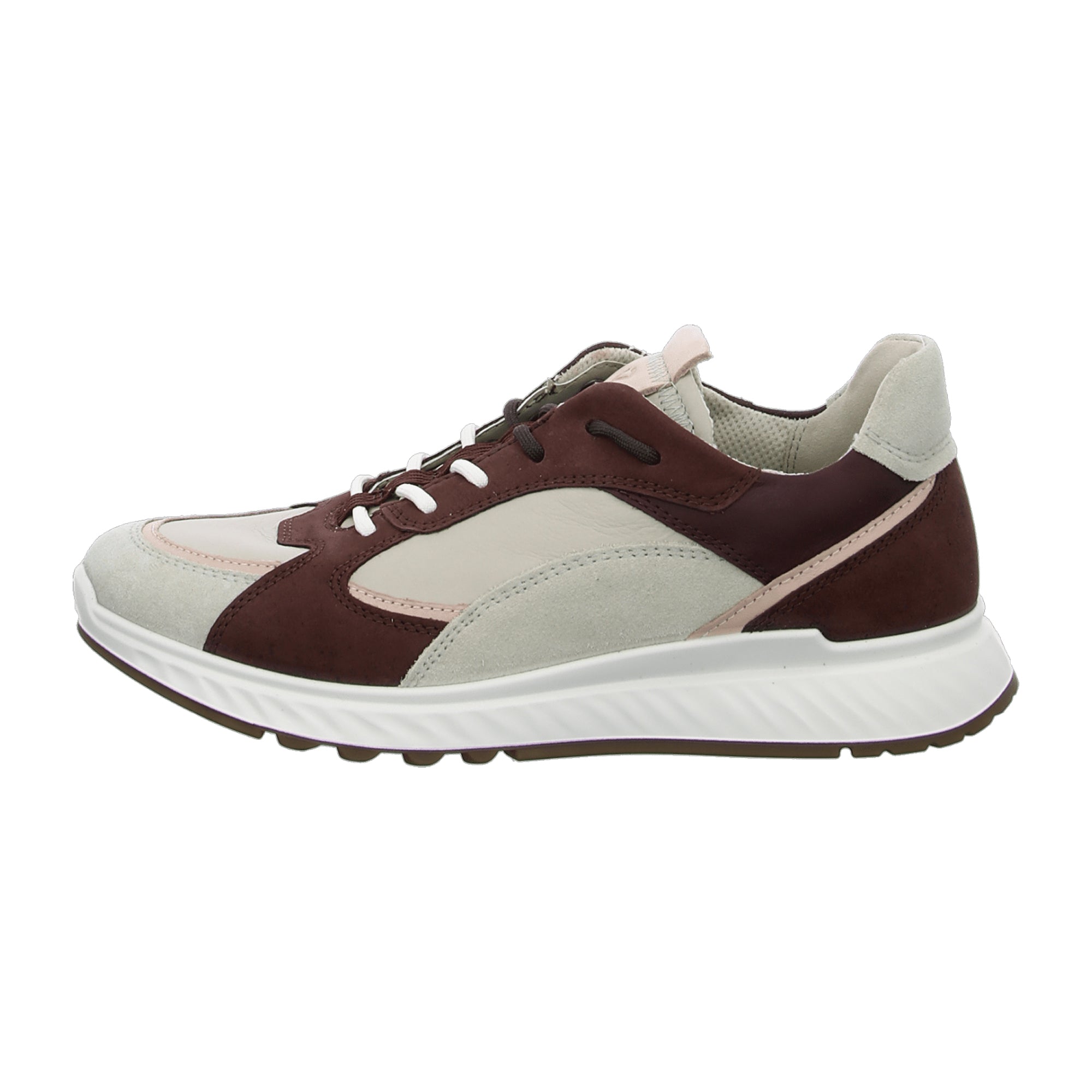 Ecco ST.1 Women's Beige Sneakers - Stylish & Durable Walking Shoes