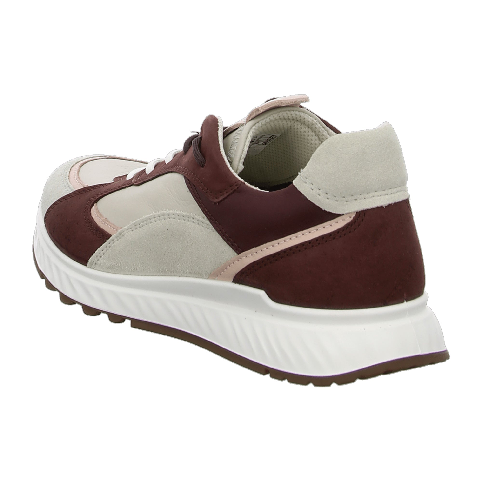 Ecco ST.1 Women's Beige Sneakers - Stylish & Durable Walking Shoes