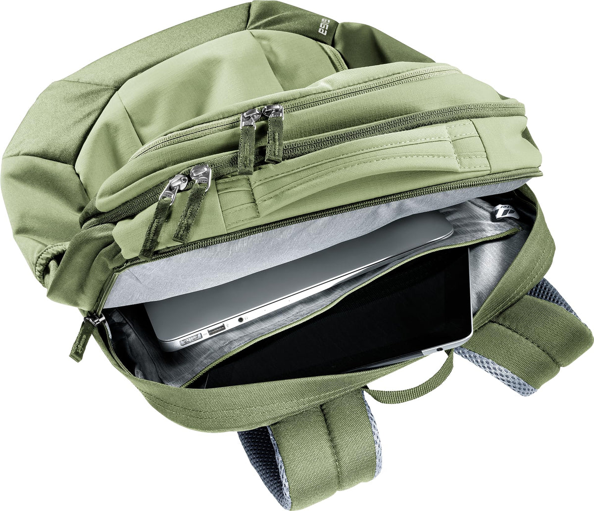 deuter Giga Daypack 28 L Green - Lifestyle Backpack with Laptop Compartment