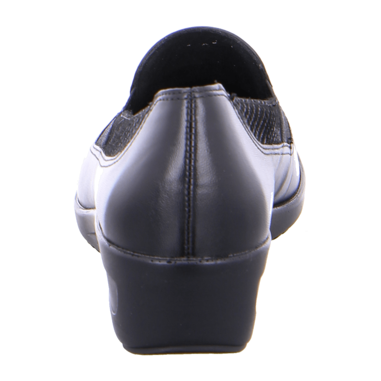 ARA ZÜRICH Women's Leather Slip-On Loafers in Black