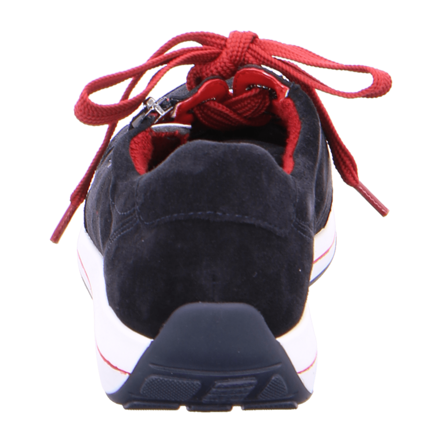 ARA Women's Brown Suede Lace-Up Sneakers with Closed Toe
