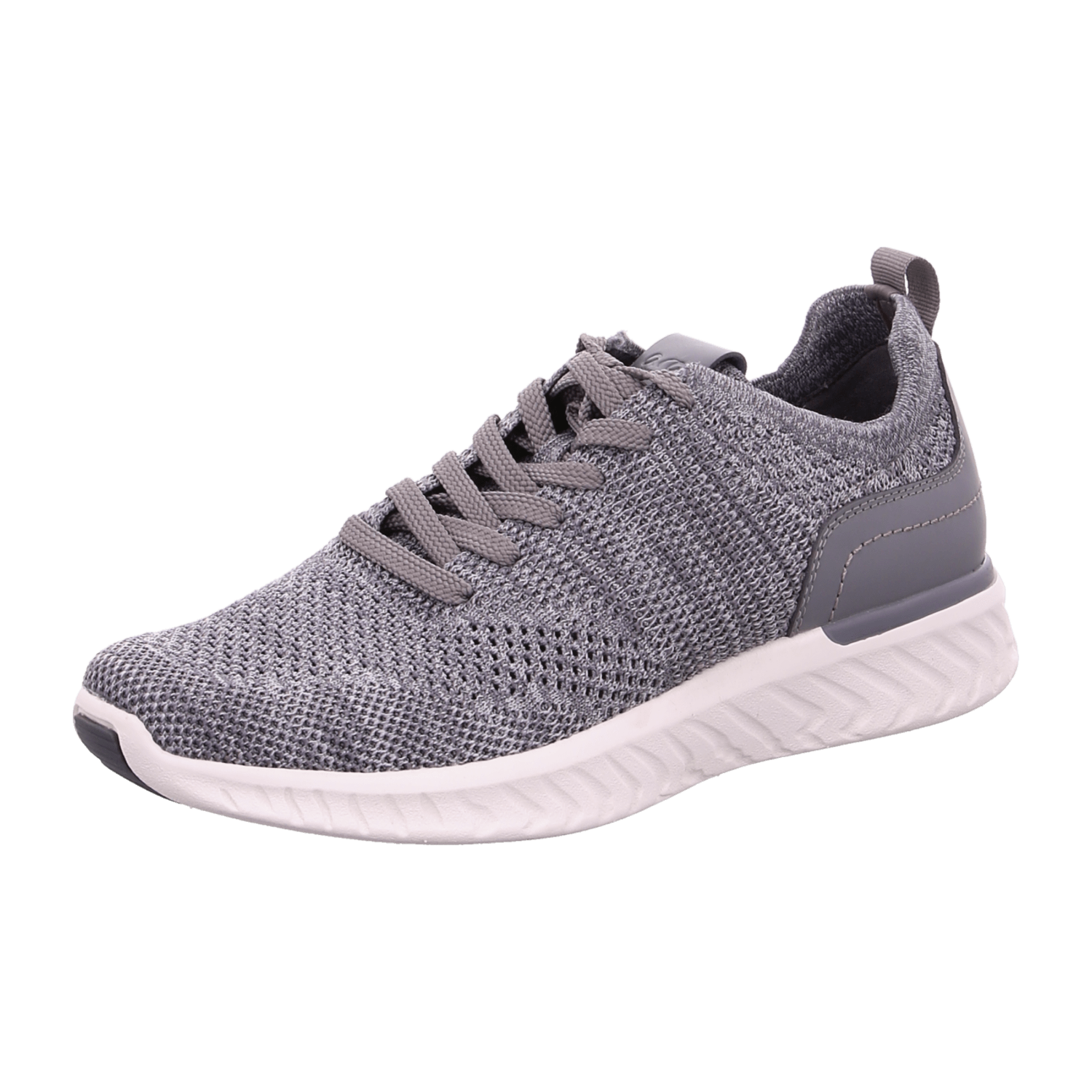 ARA SAN DIEGO Women's Sneakers Low-Top Gray Lace-Up Round Toe Cold Weather Lined