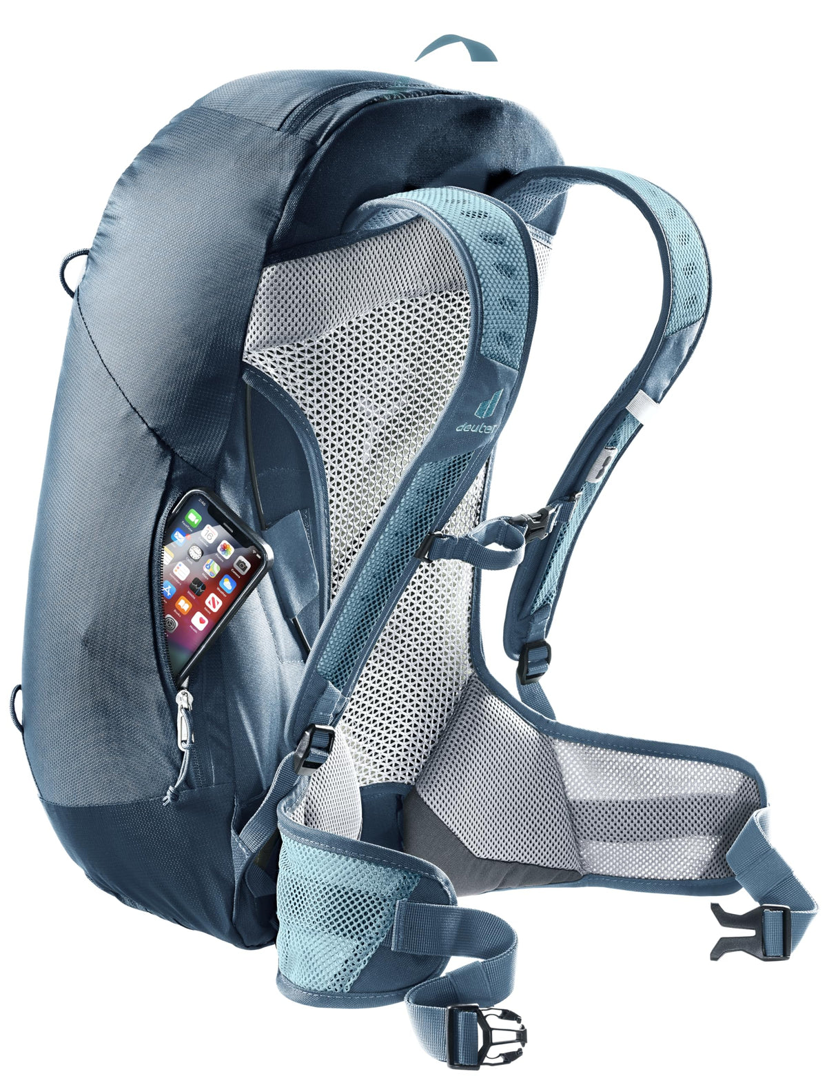 Deuter AC Lite 23 Hiking Backpack - Atlantic Ink Nylon with Rain Cover