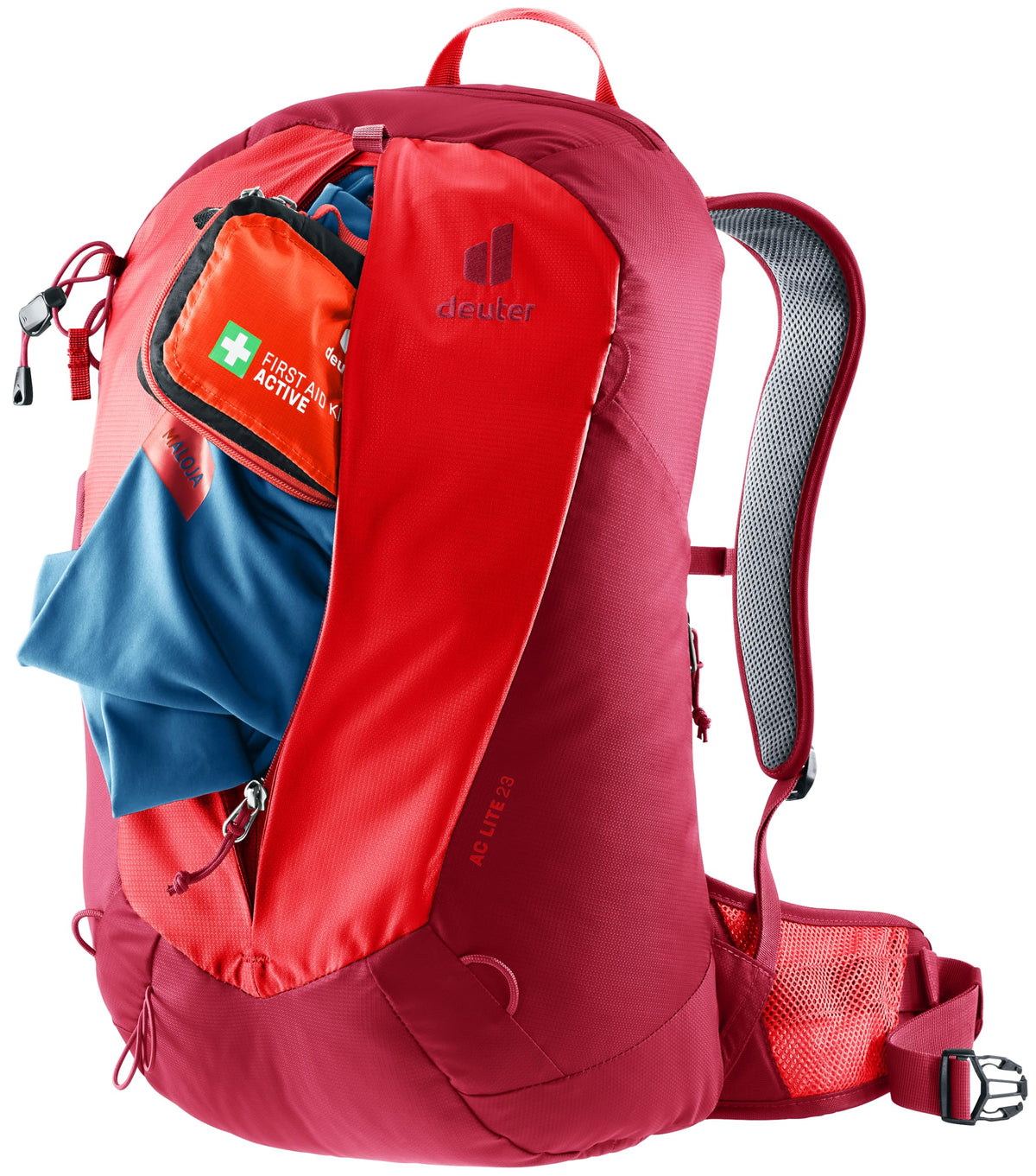 Deuter AC Lite 23 Hiking Backpack - Cherry Masala Nylon