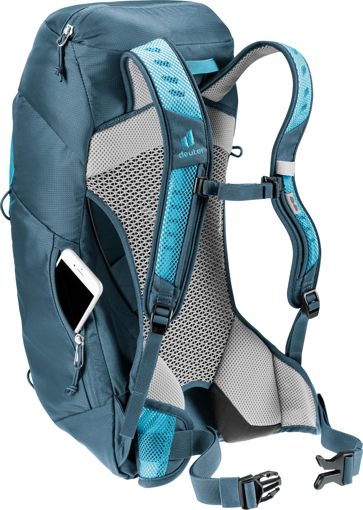 deuter AC Lite 14 SL Women's Hiking Backpack - Lagoon-Atlantic, Ventilated Aircomfort