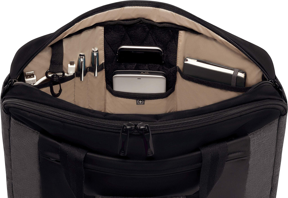 WENGER Underground Laptop Messenger Bag for 16" Notebook & 10" Tablet Black