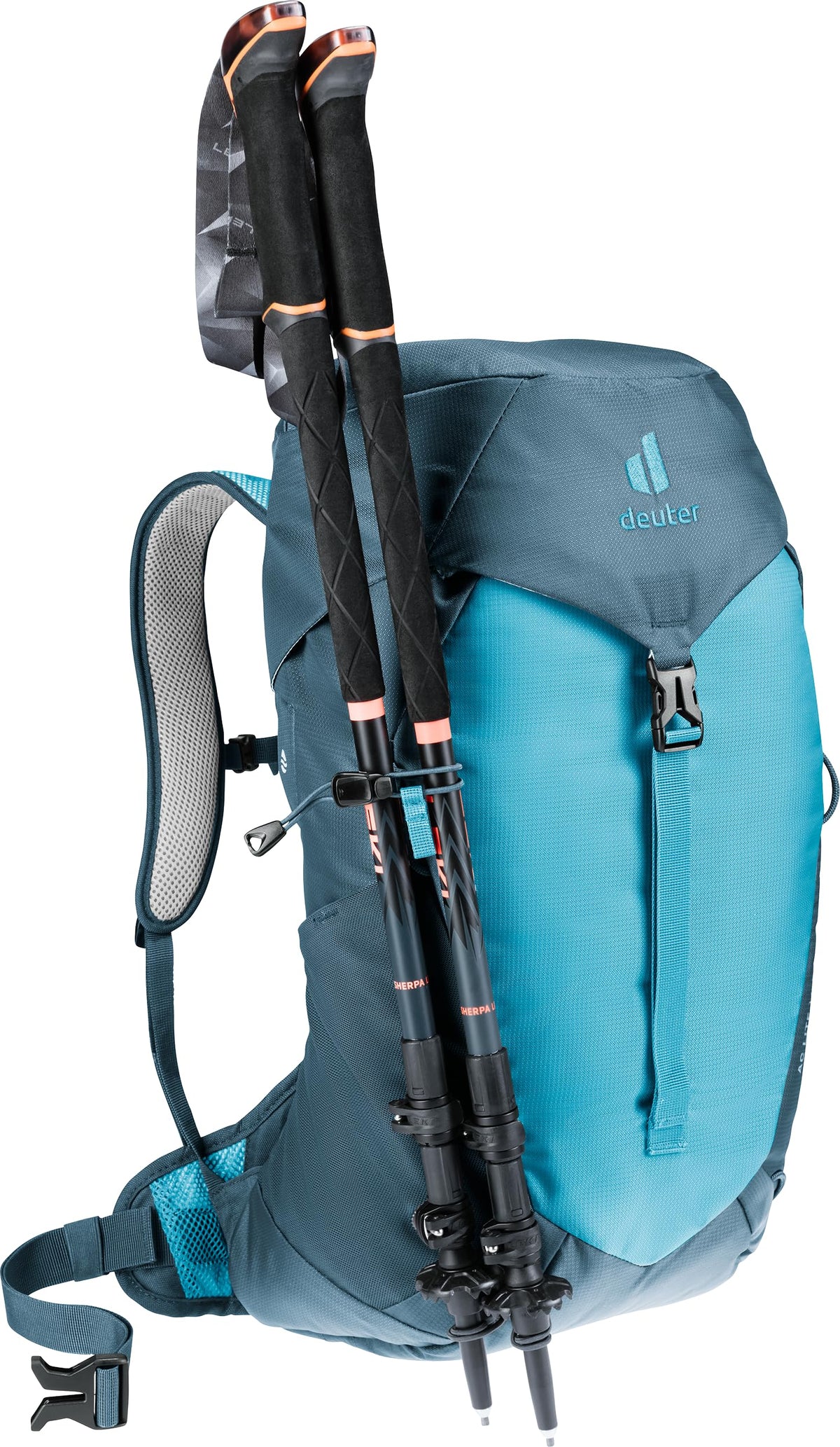 deuter AC Lite 14 SL Women's Hiking Backpack - Lagoon-Atlantic, Ventilated Aircomfort