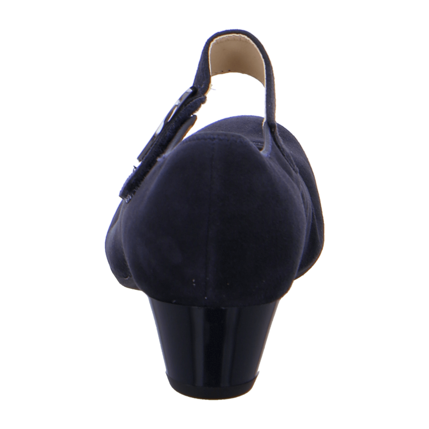 ARA CATANIA CAT Women's Pumps in Blue Suede with Pull-On Design and Round Toe