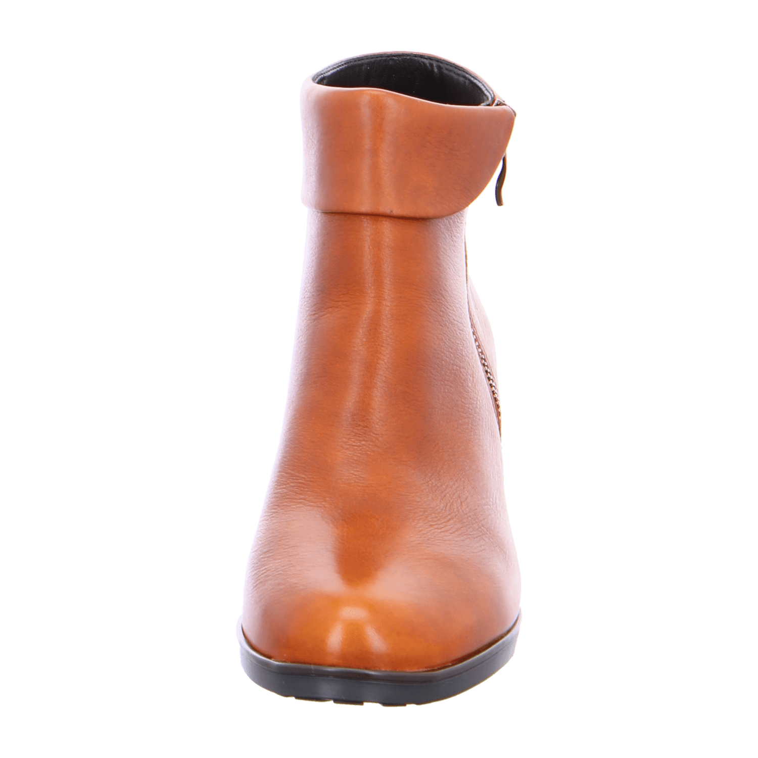 ARA FLORENZ Women's Leather Ankle Boots, Slip-On Chelsea Boots in Brown