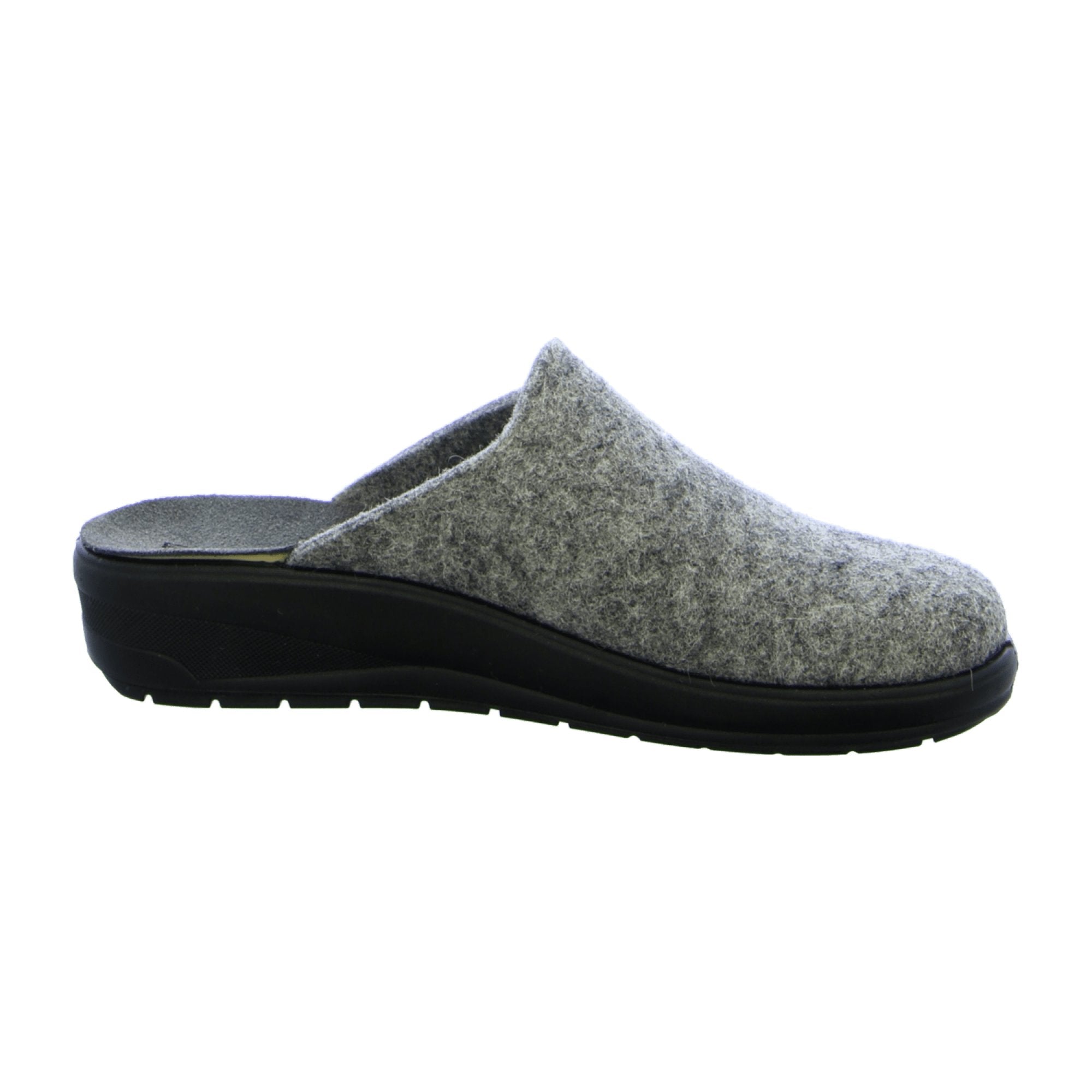 Rohde 6162 Women's Gray Slip-On Shoes with Wedge Heel for Fall Winter