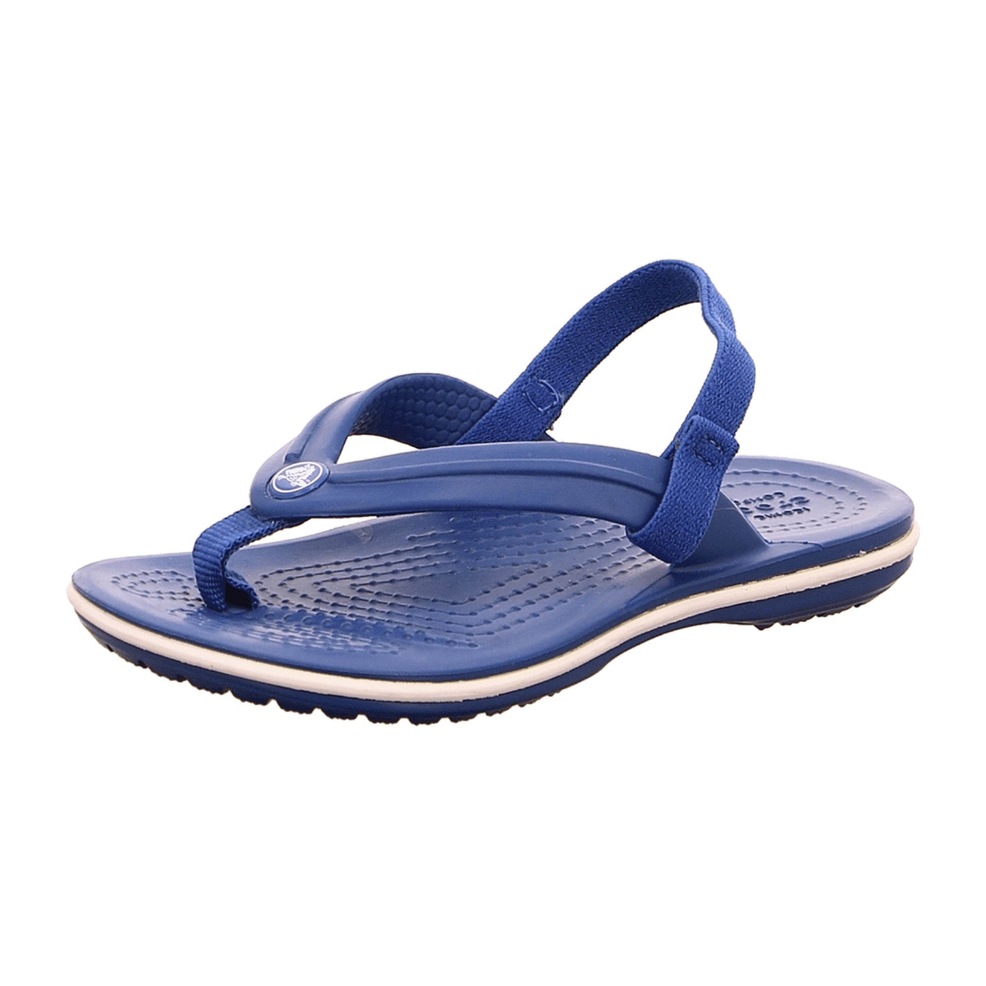 CROCS Crocband Strap Flip K Kids Sandals, Blue - Comfort & Style