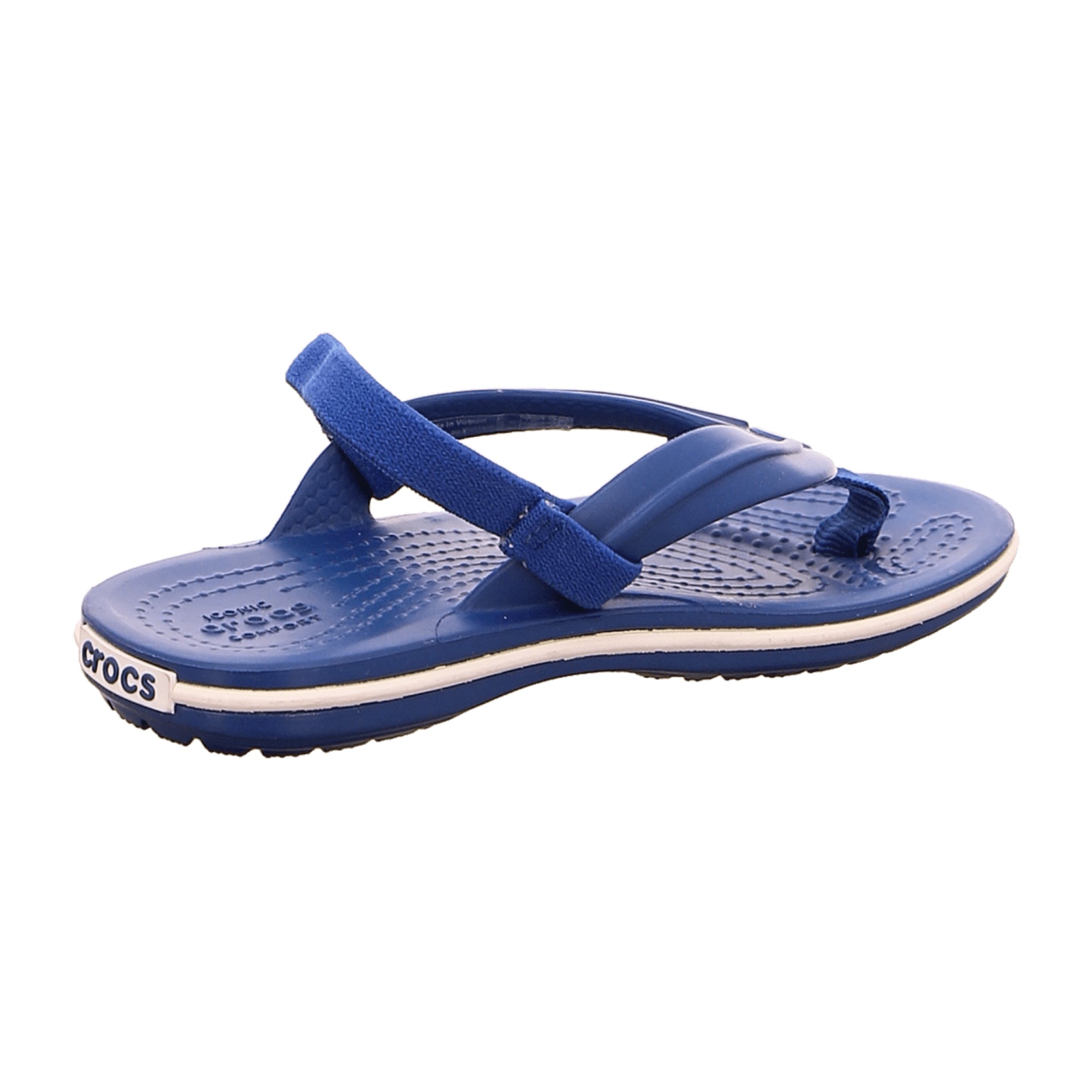 CROCS Crocband Strap Flip K Kids Sandals, Blue - Comfort & Style