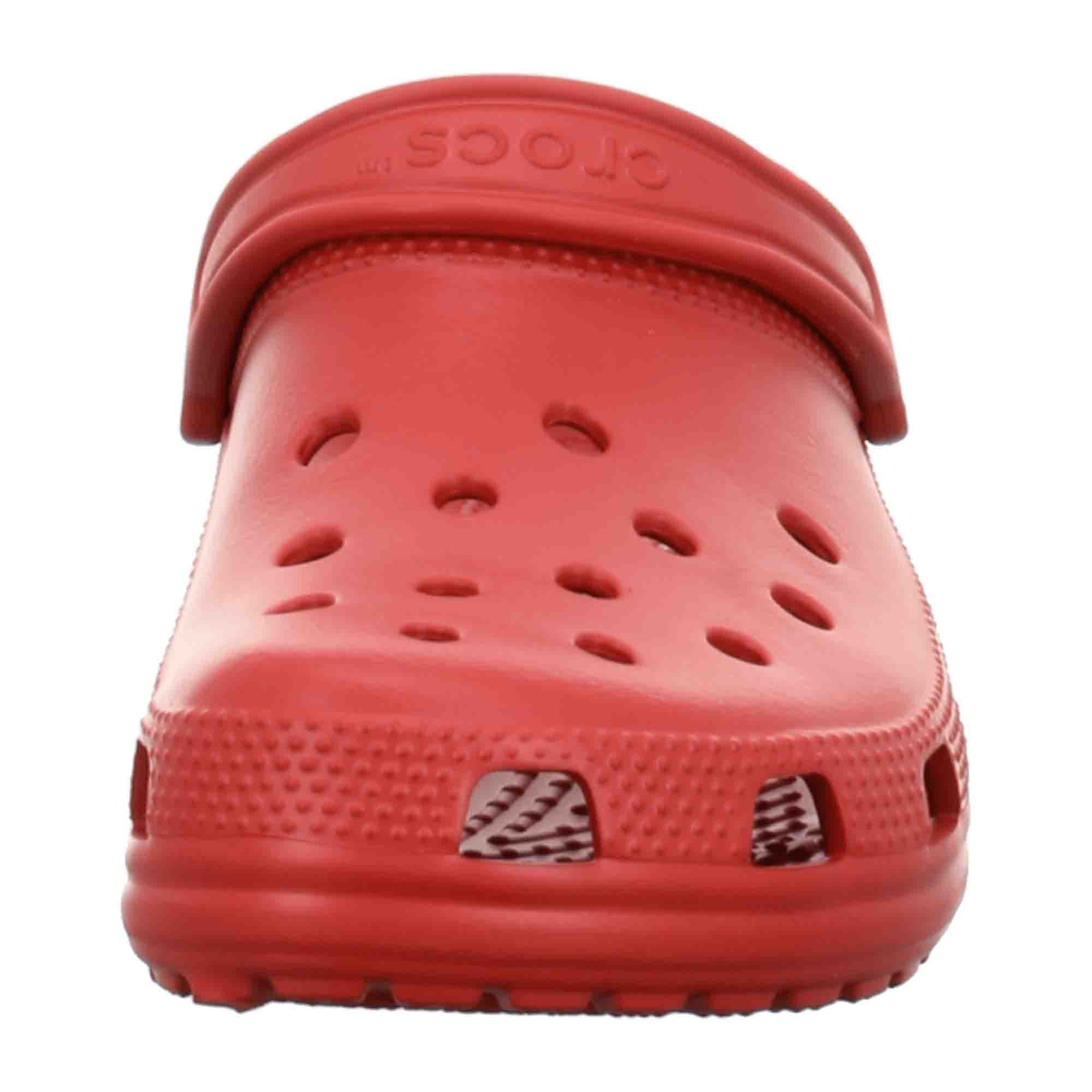 Crocs Classic Clogs for Men, Red - Comfortable, Lightweight, and Fashion-forward Footwear