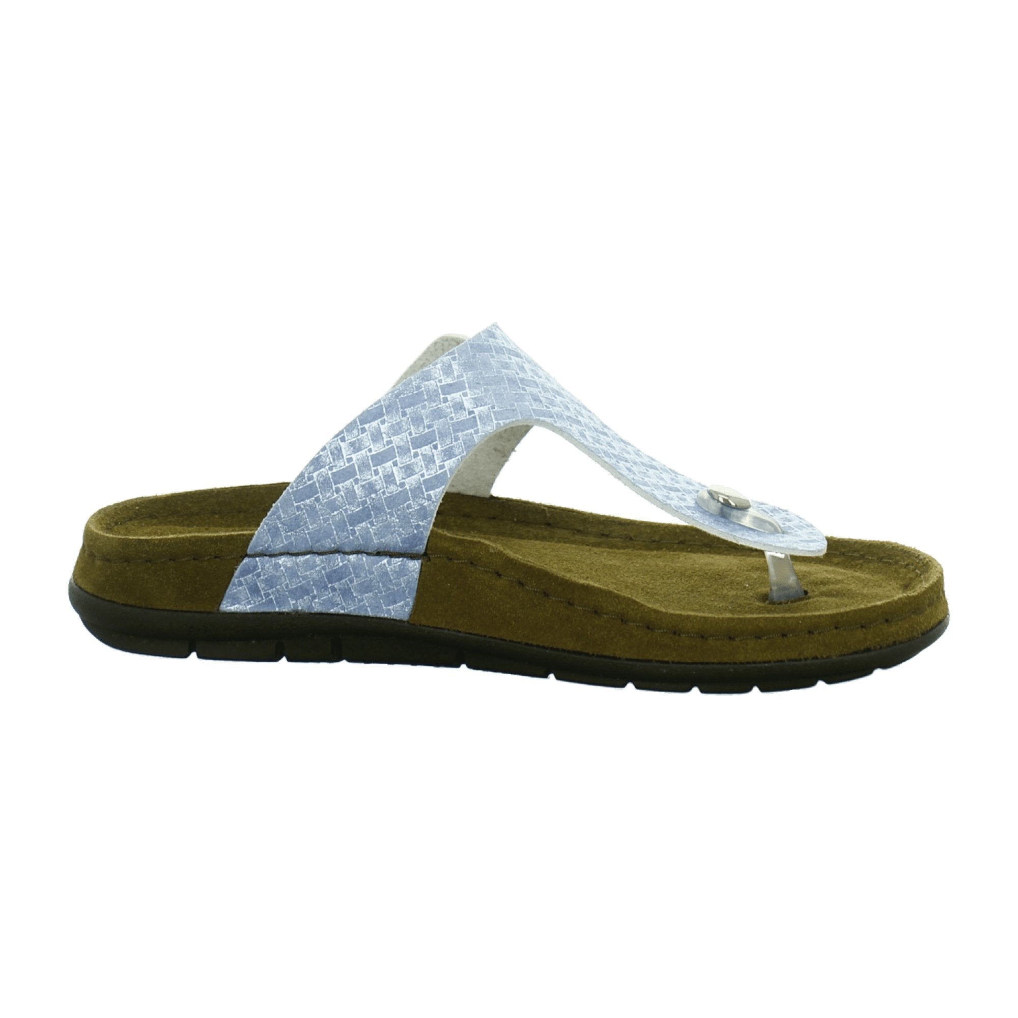 Rohde Women's Blue Flip Flops Spring Summer Comfortable Casual Sandals