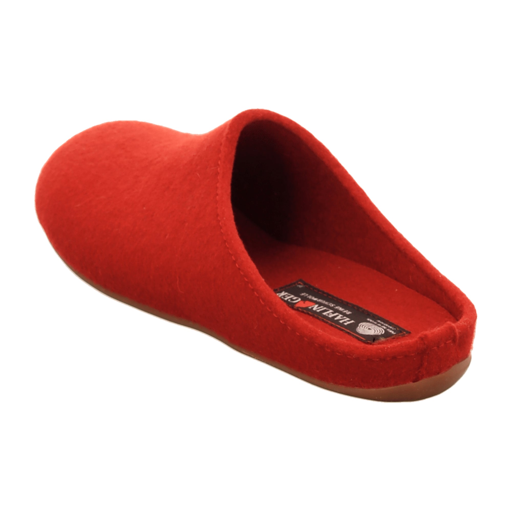 Haflinger Women's Wool Clogs 48102411 - Comfortable and Stylish Red Footwear