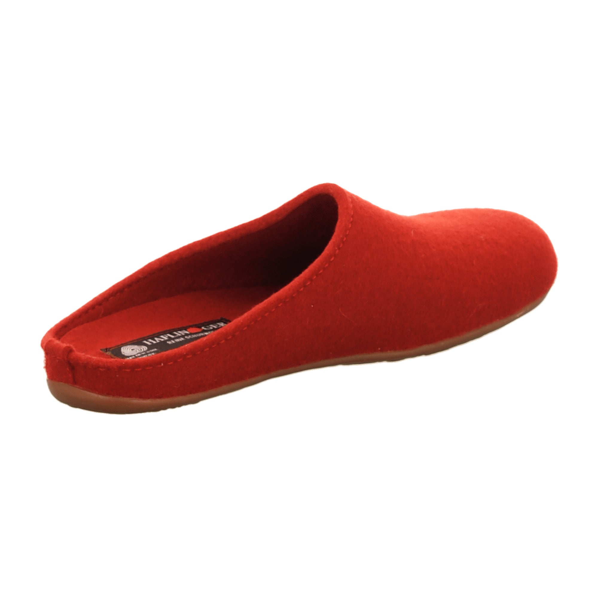 Haflinger Women's Wool Clogs 48102411 - Comfortable and Stylish Red Footwear