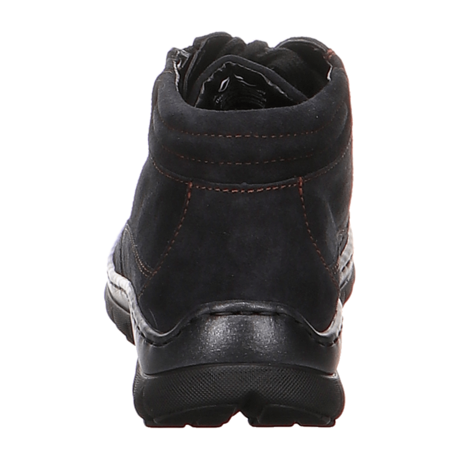 ARA TAMPA Women's Nubuck Ankle Boots with Zipper, Low Cut, Warm Lined, Black