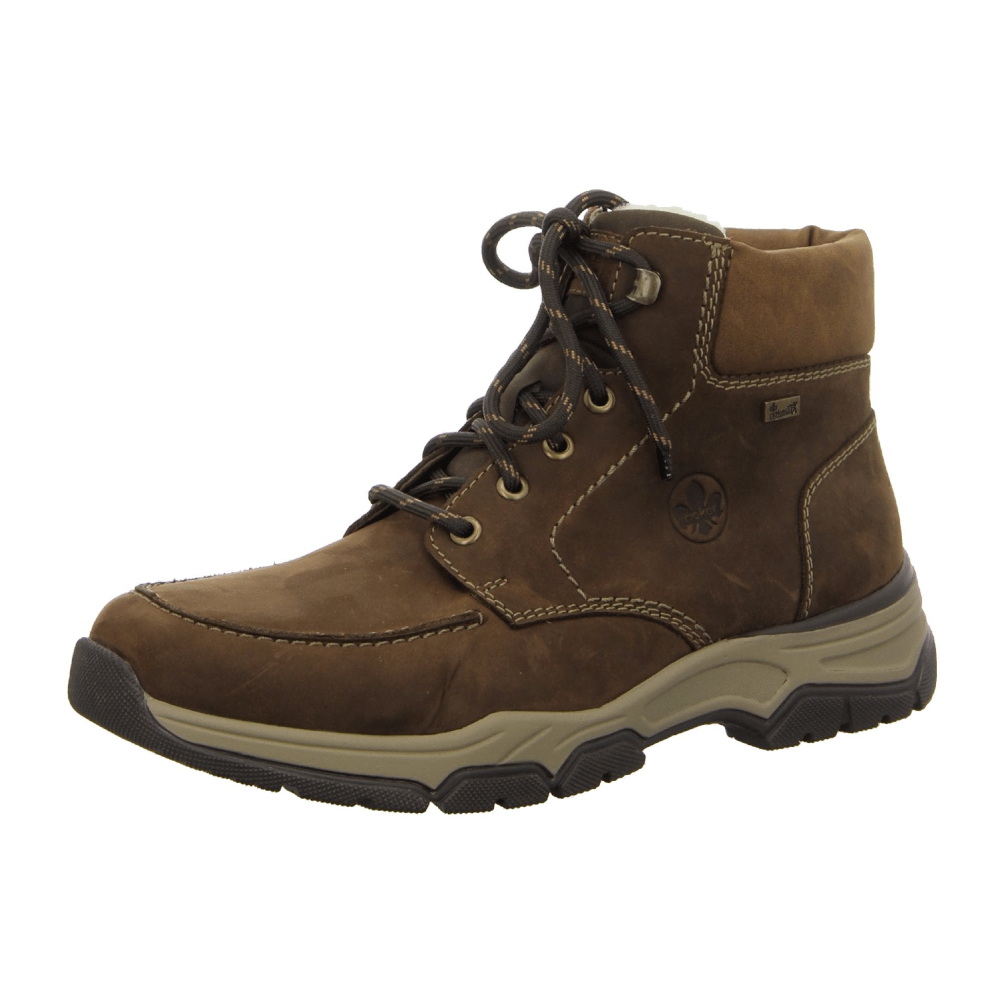 Rieker Brown All-Weather Boots with Warm Lining and Functional Membrane - Bartel-Shop
