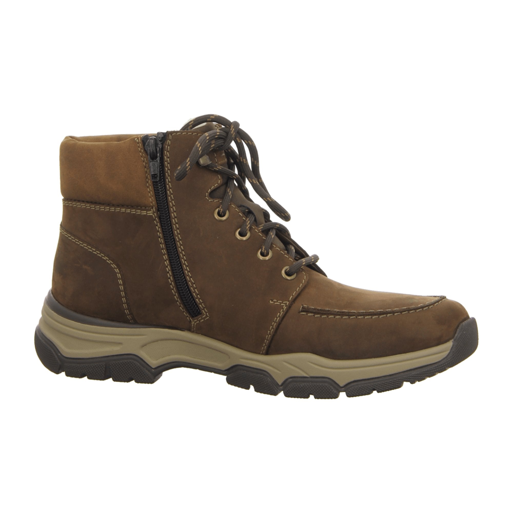 Rieker Brown All-Weather Boots with Warm Lining and Functional Membrane - Bartel-Shop