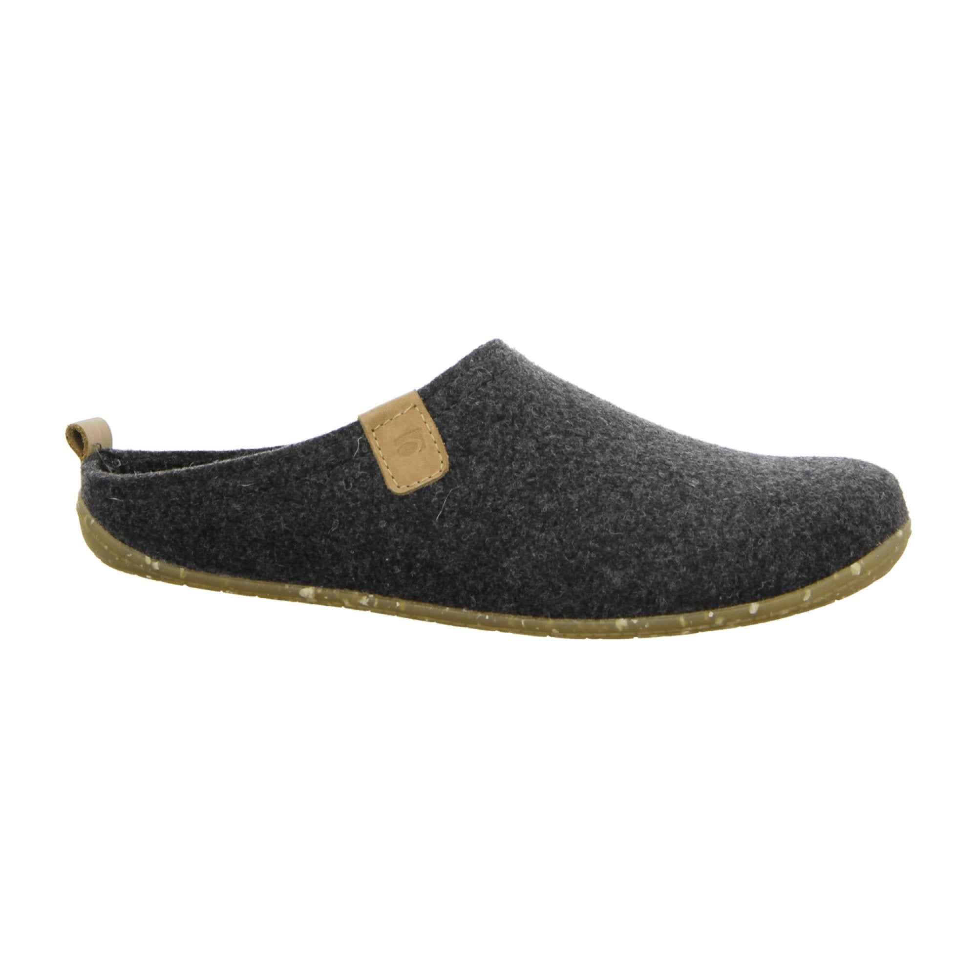 Rohde Tivoli Men's Shoes Black Slip-On Comfortable Flat Round Toe Winter