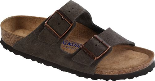 Birkenstock mule Arizona leather mocca - Bartel-Shop