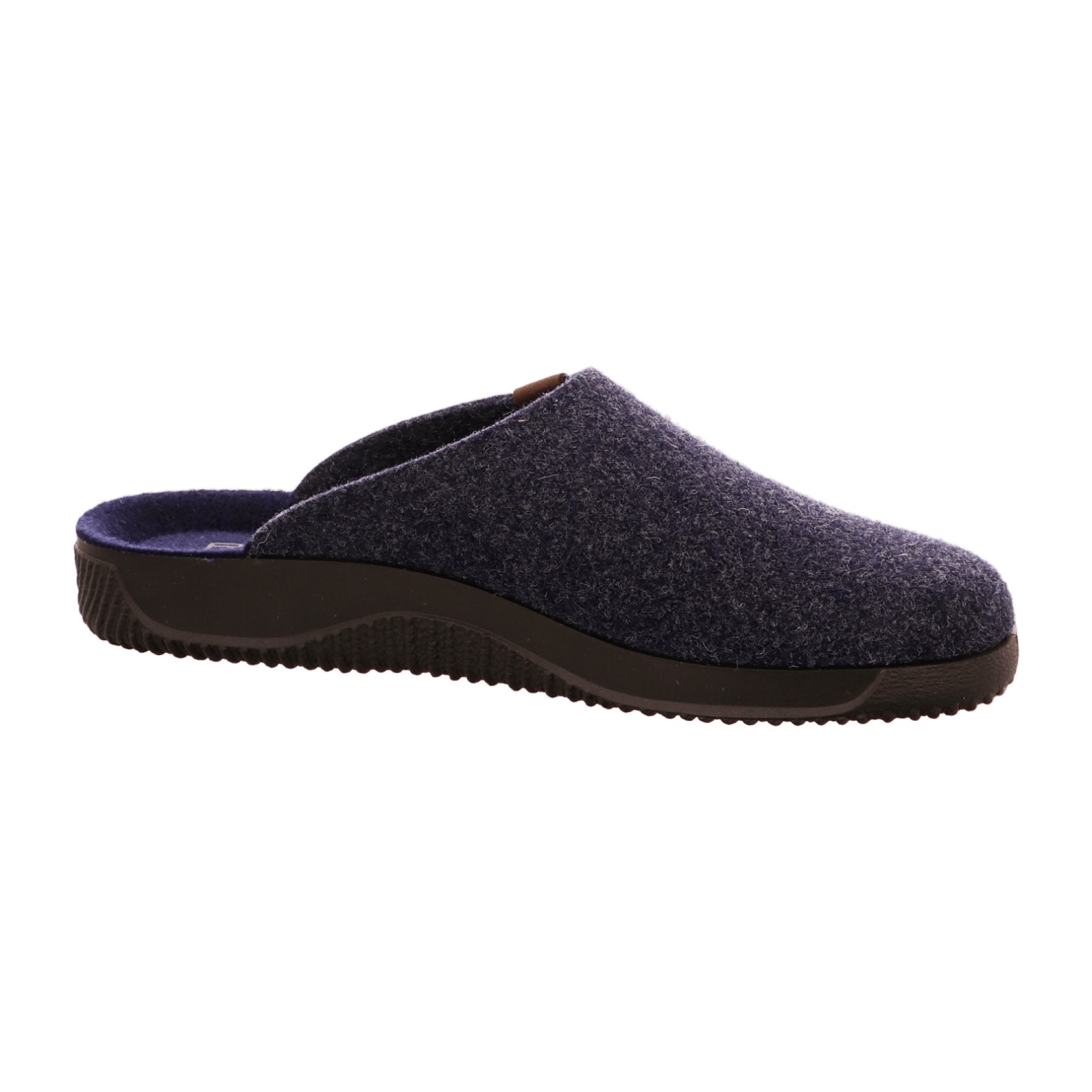 Rohde 2782 Men's Grey Slip-On Shoes Warm Felt Winter Comfort Casual Footwear