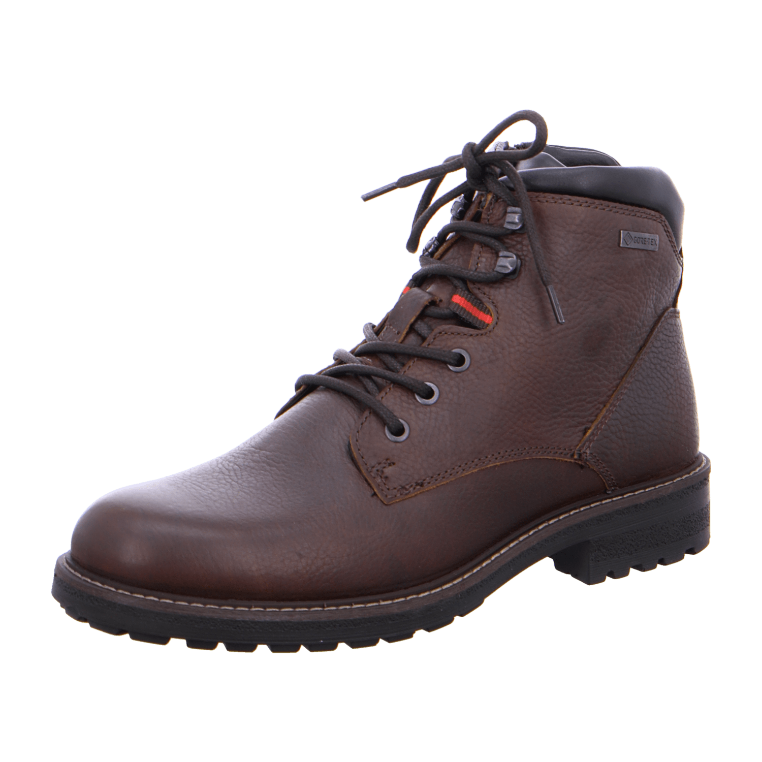 ARA Frederik Men's Leather Chelsea Boots with Gore-Tex Lining, Slip-On, Brown, Classic