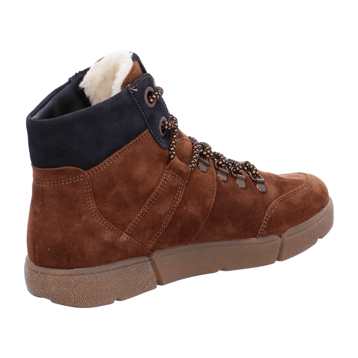 ARA Women's Brown Suede Slipper Sneakers with Round Toe