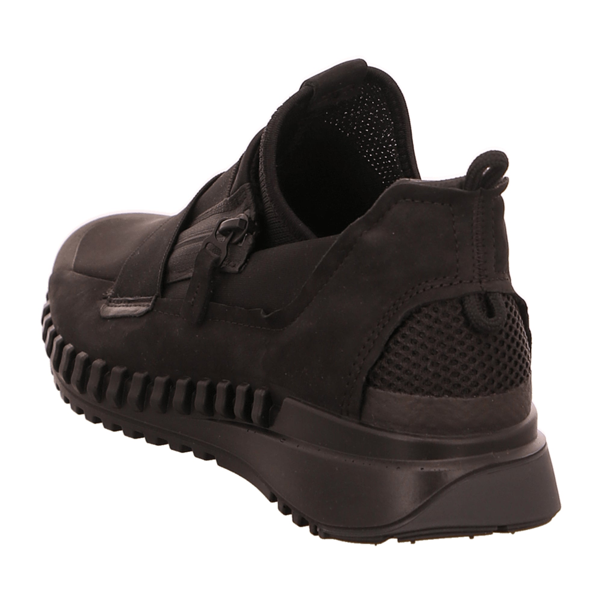 Ecco Zipflex Women's Black Shoes 803753 - Stylish & Durable Sneakers for Young Adults