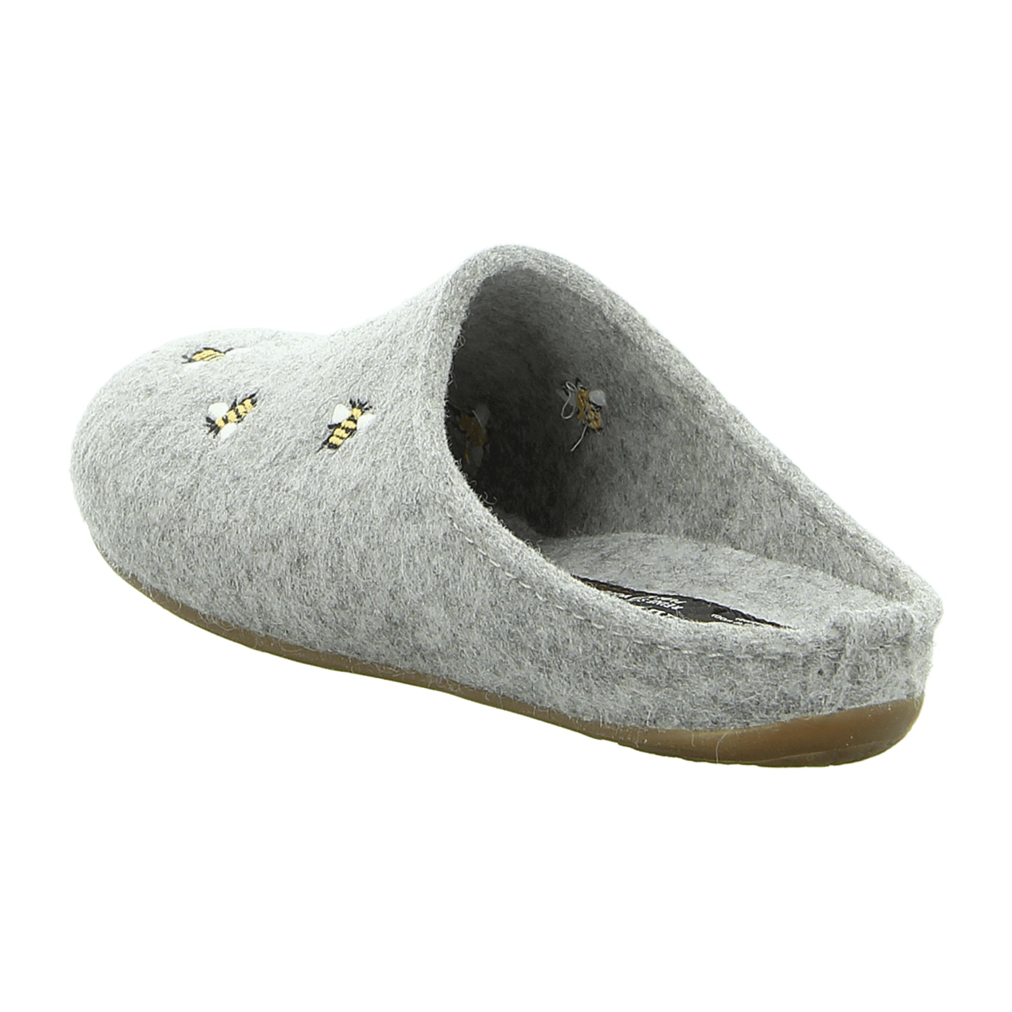 Haflinger Women's Gray Slip-On Clogs | Stylish & Comfortable Footwear