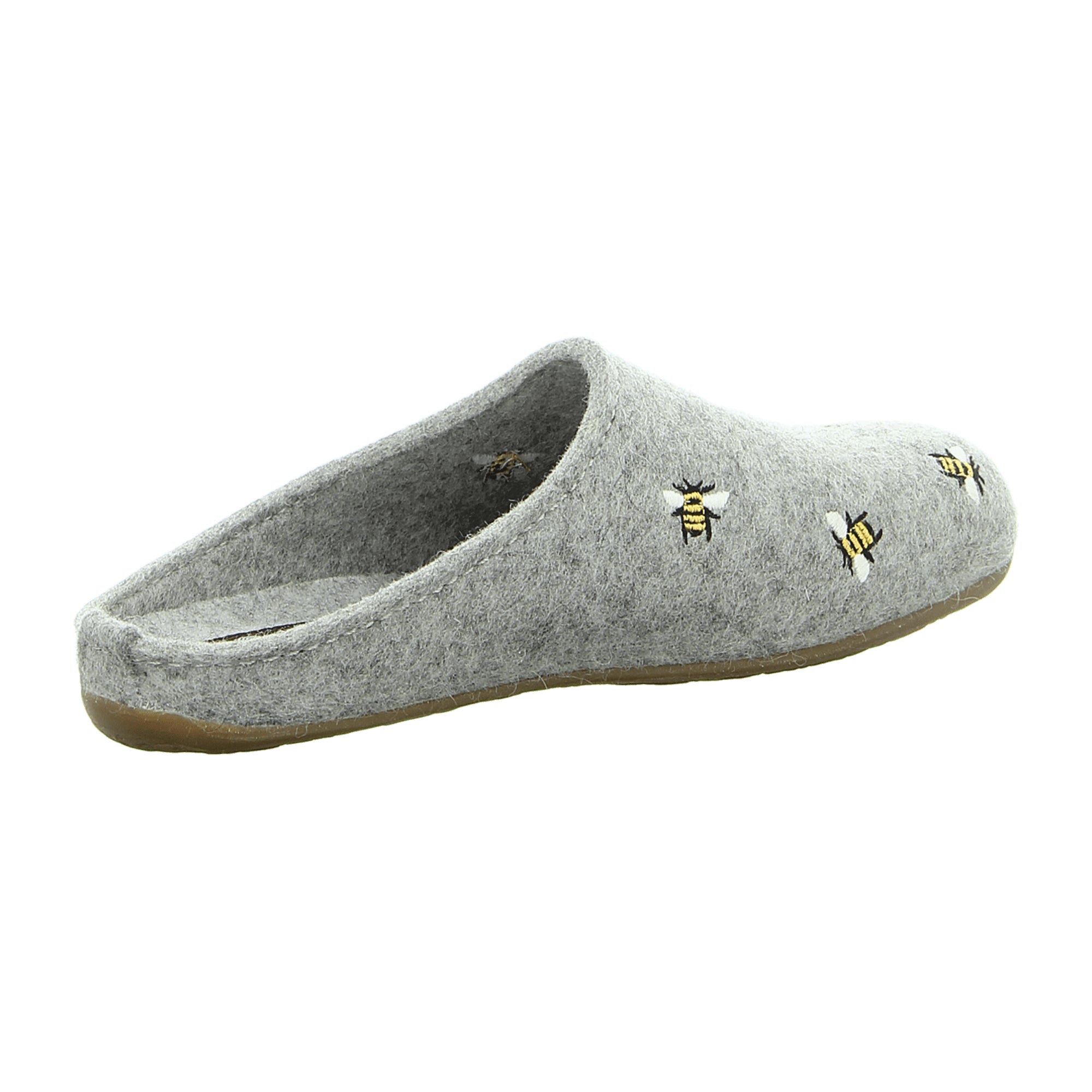 Haflinger Women's Gray Slip-On Clogs | Stylish & Comfortable Footwear