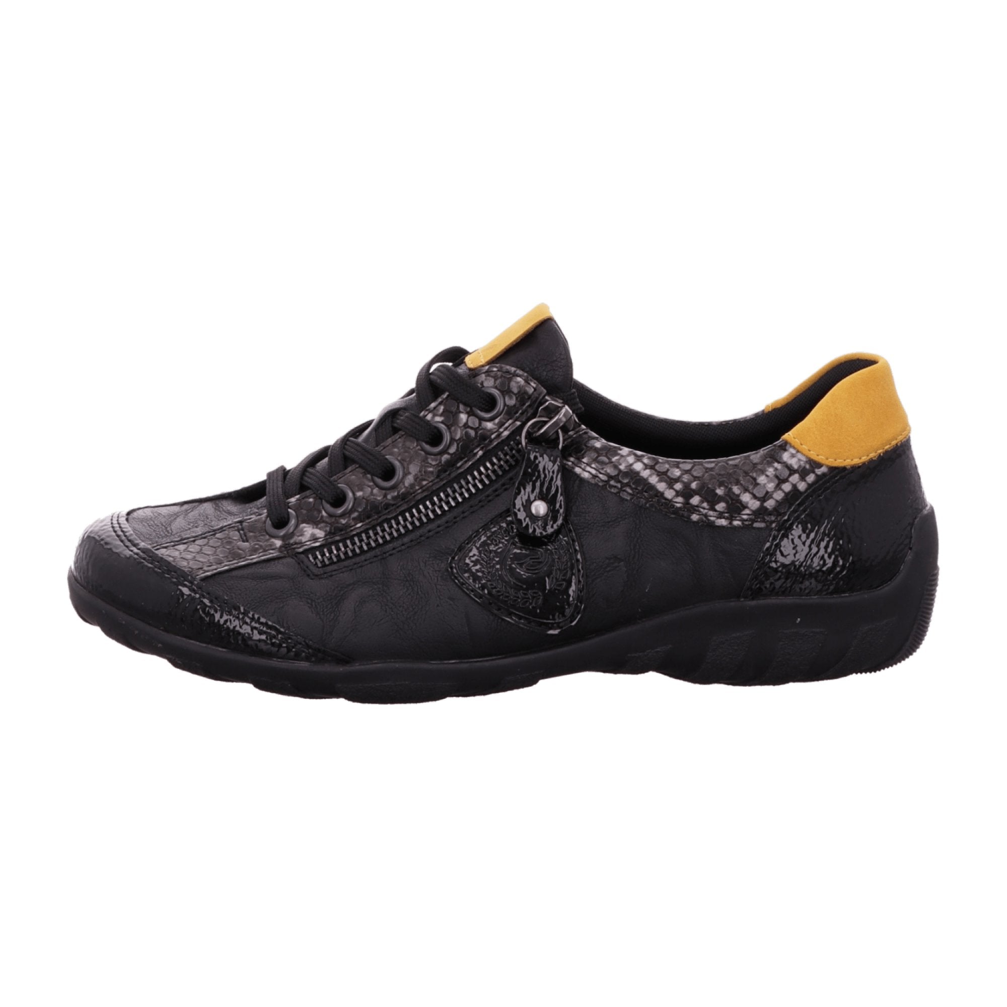 Remonte Comfortable Lace-Up Shoes for Women Black