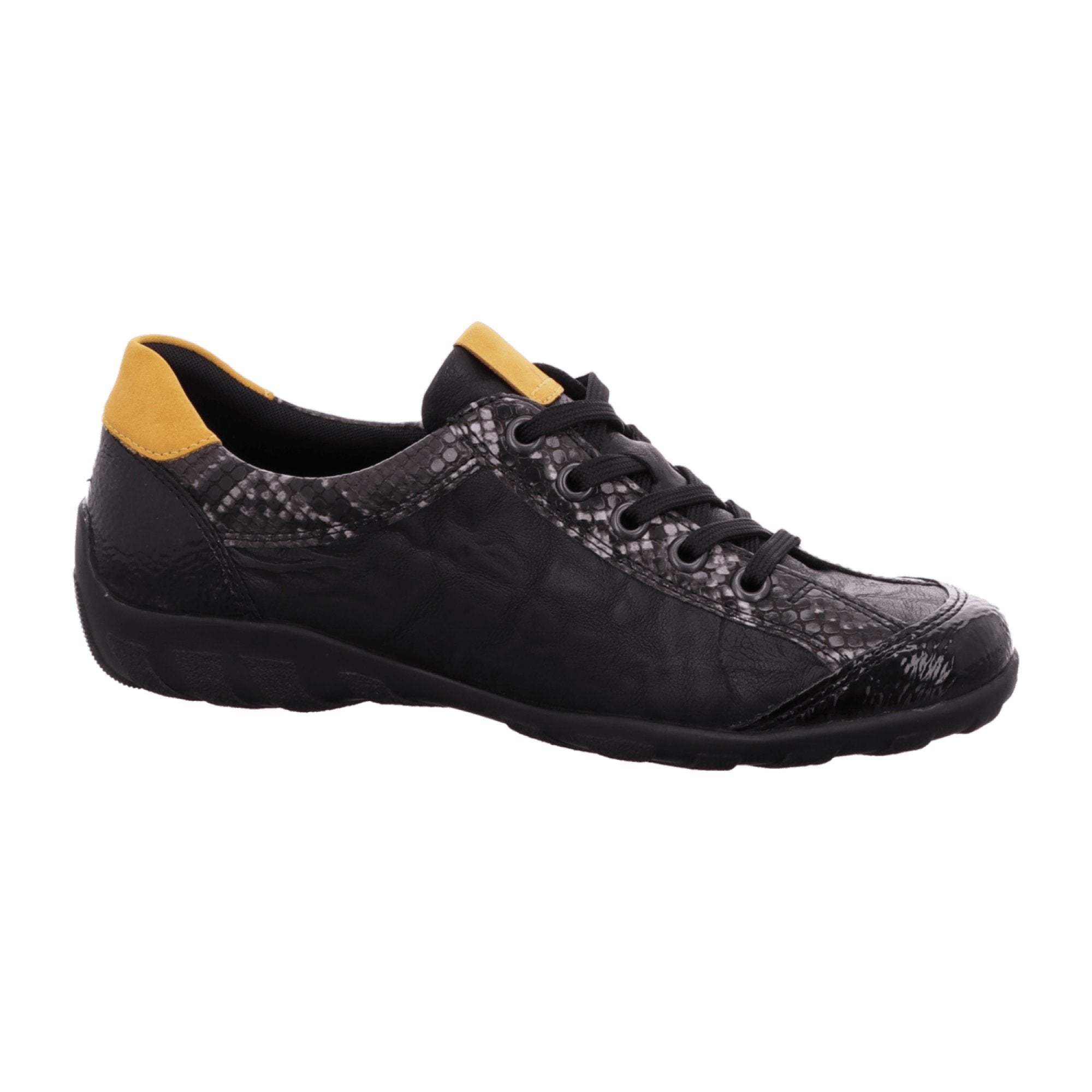 Remonte Comfortable Lace-Up Shoes for Women Black