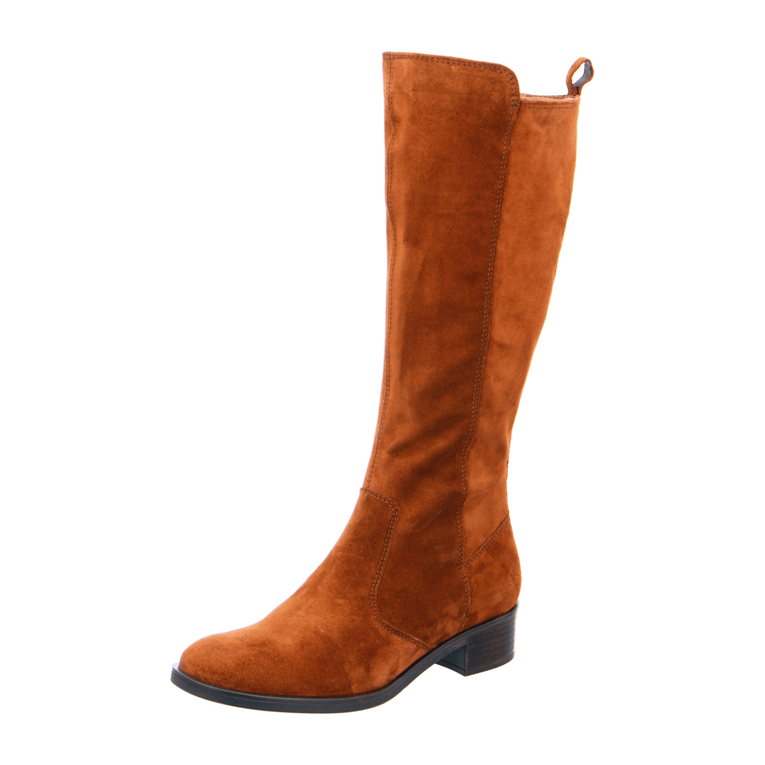 ARA PARKER PARK Women's Leather Ankle Boots with Zipper - Classic Brown Full-Grain Leather Chelsea Boots