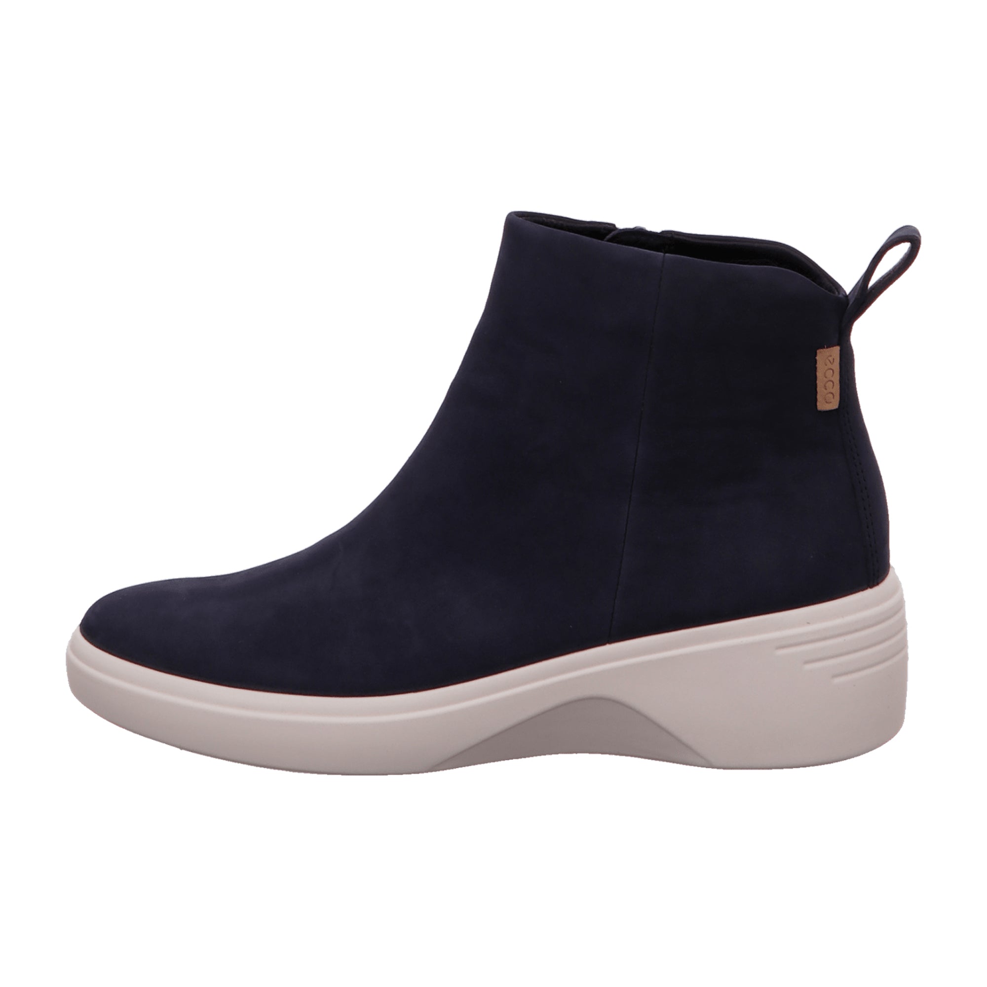 Ecco Soft 7 Wedge Women's Sneakers, Stylish Blue
