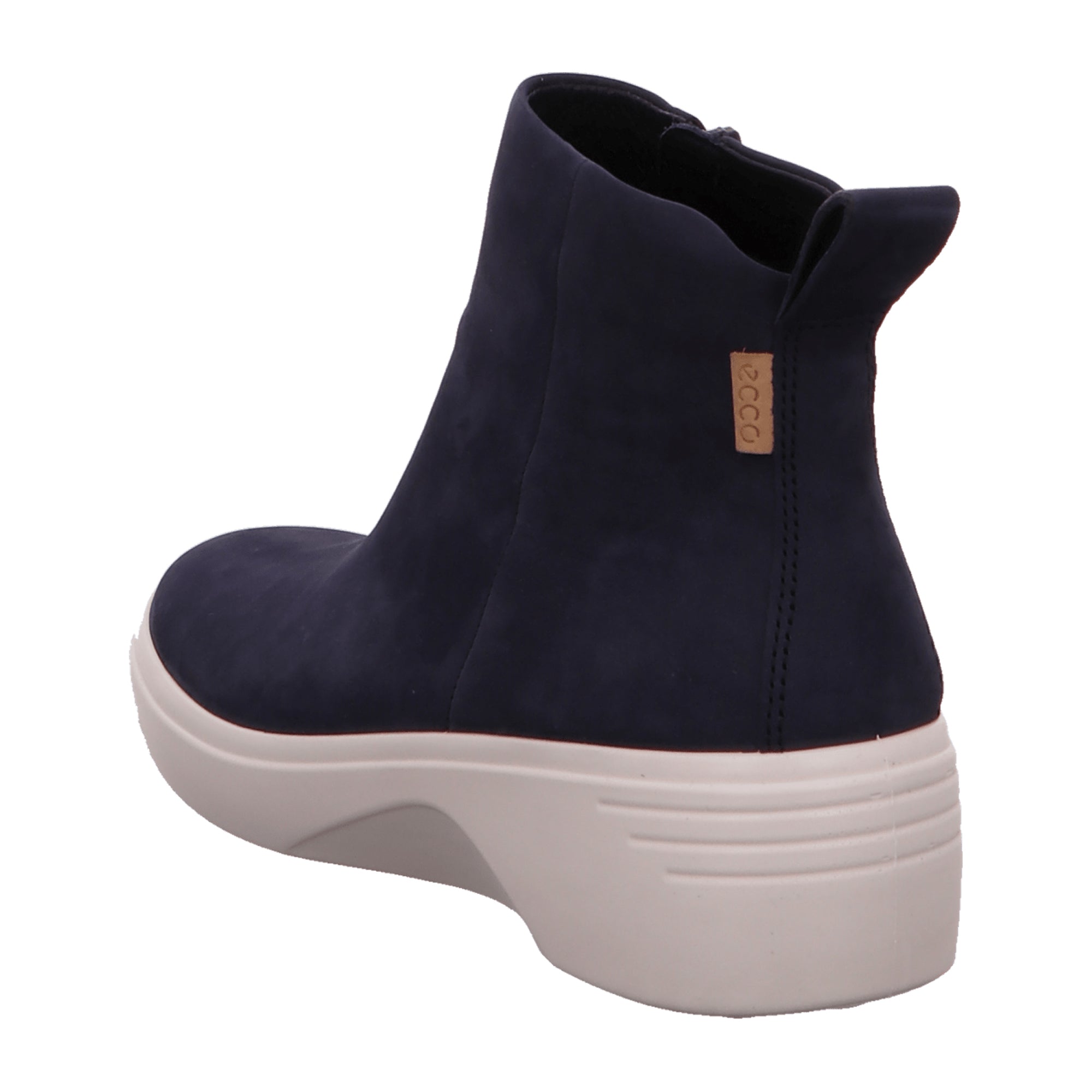 Ecco Soft 7 Wedge Women's Sneakers, Stylish Blue