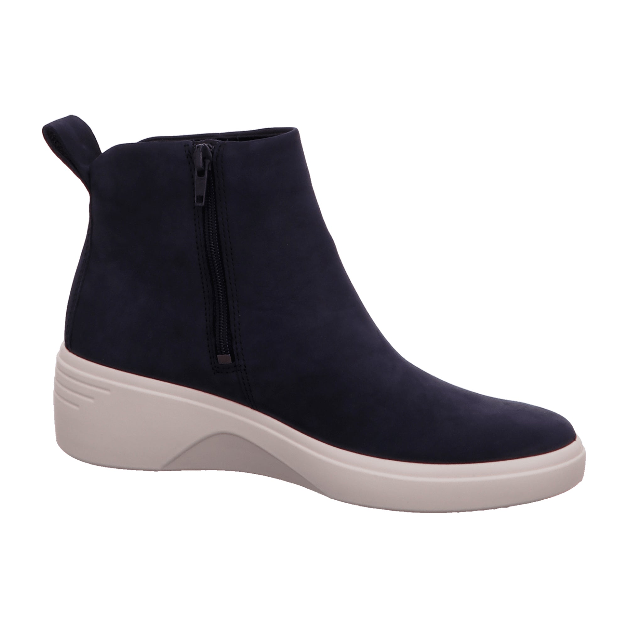 Ecco Soft 7 Wedge Women's Sneakers, Stylish Blue