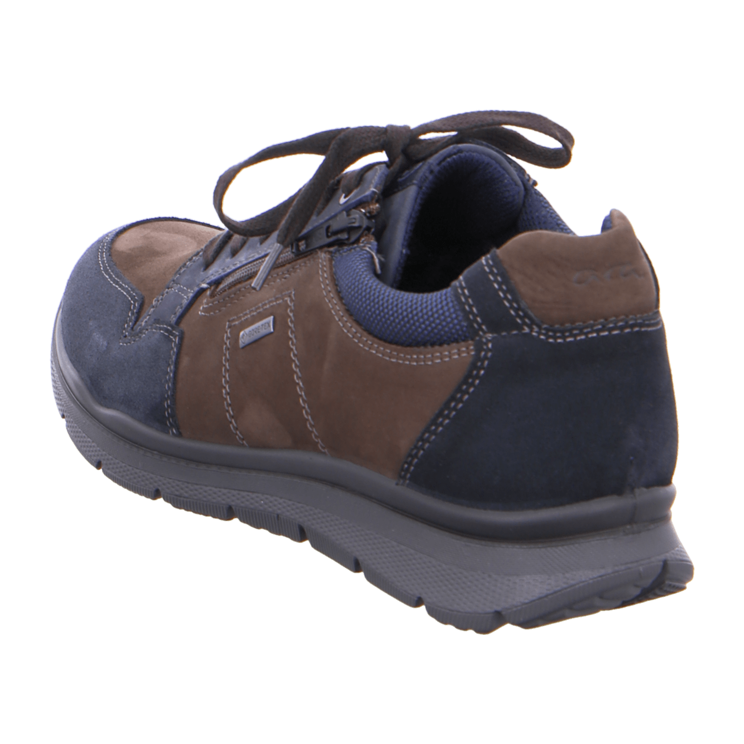 ARA Benjo Lace-Up Derby Men's Shoes in Brown Suede with Warm Lining