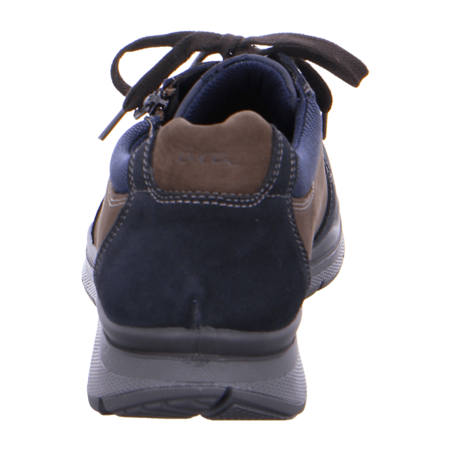 ARA Benjo Lace-Up Derby Men's Shoes in Brown Suede with Warm Lining