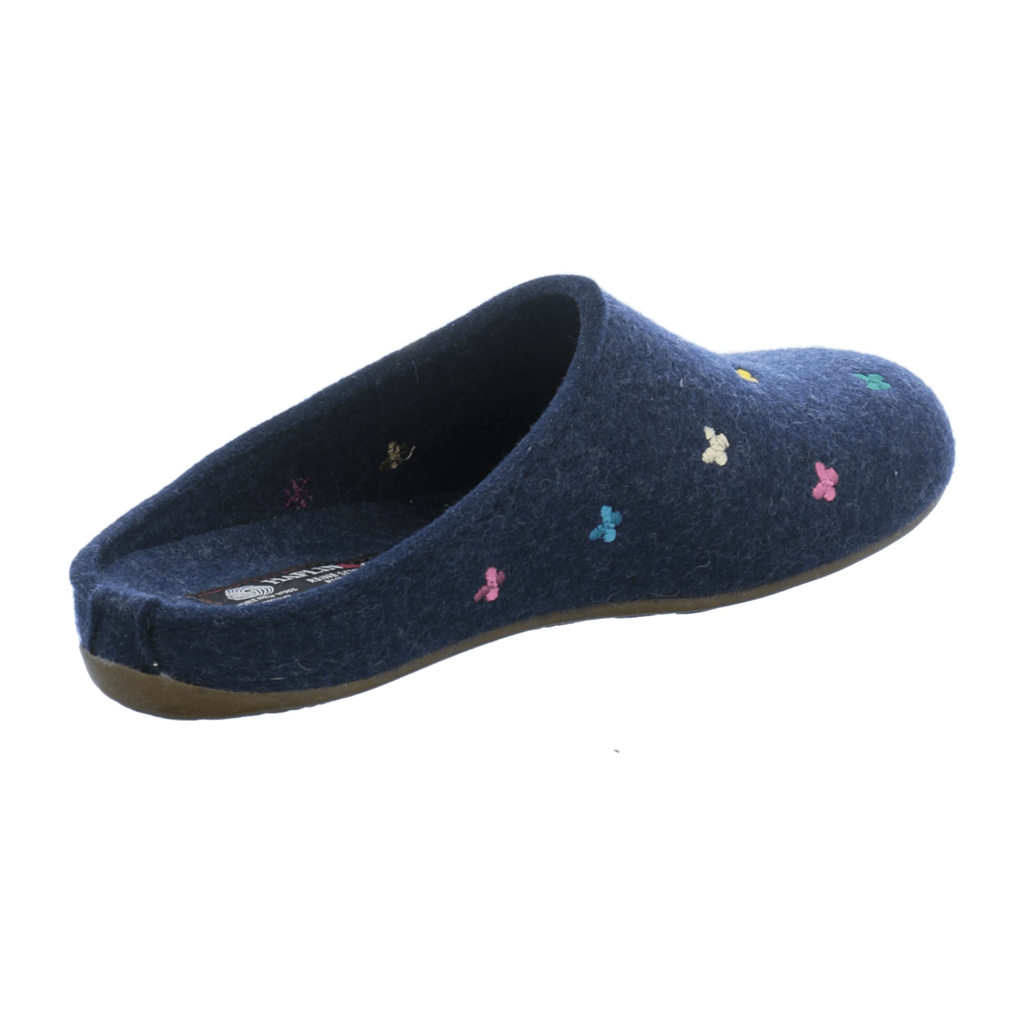 Haflinger FLAIR SOFT Women's Slippers, Blue - Stylish & Durable