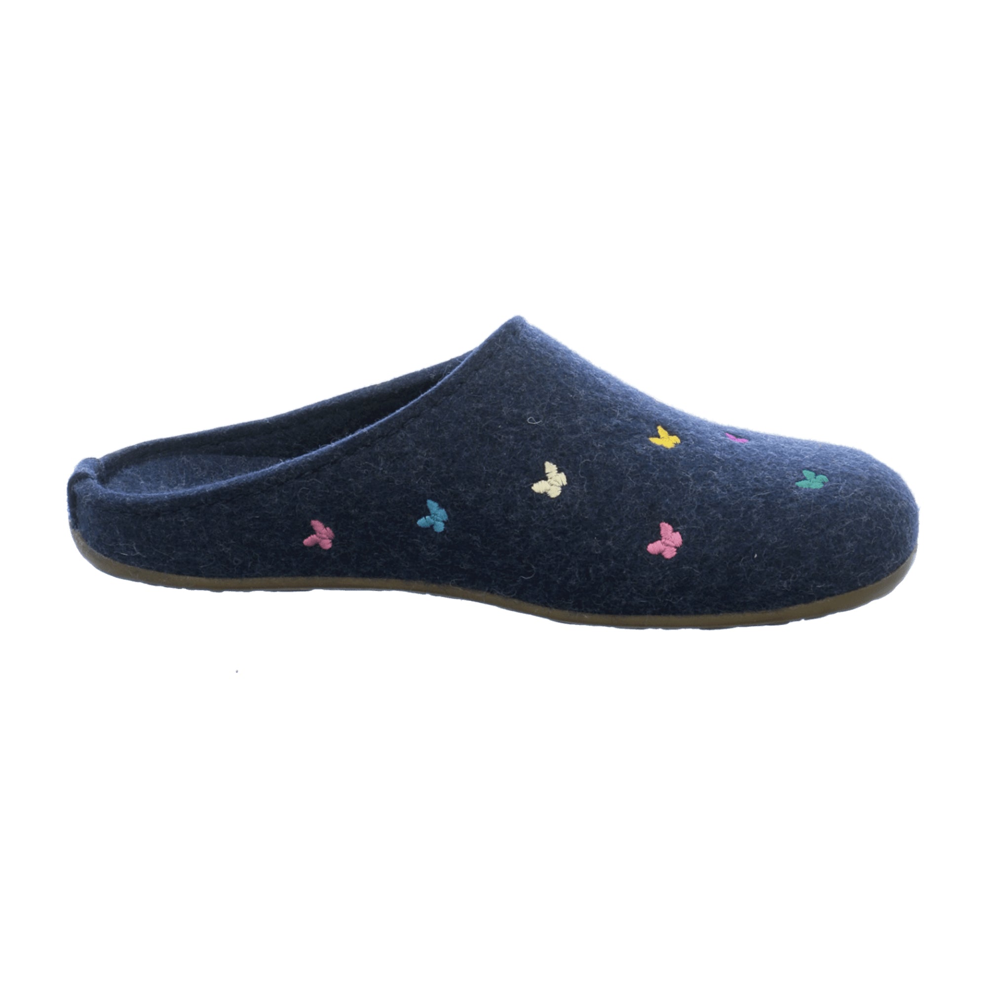 Haflinger FLAIR SOFT Women's Slippers, Blue - Stylish & Durable