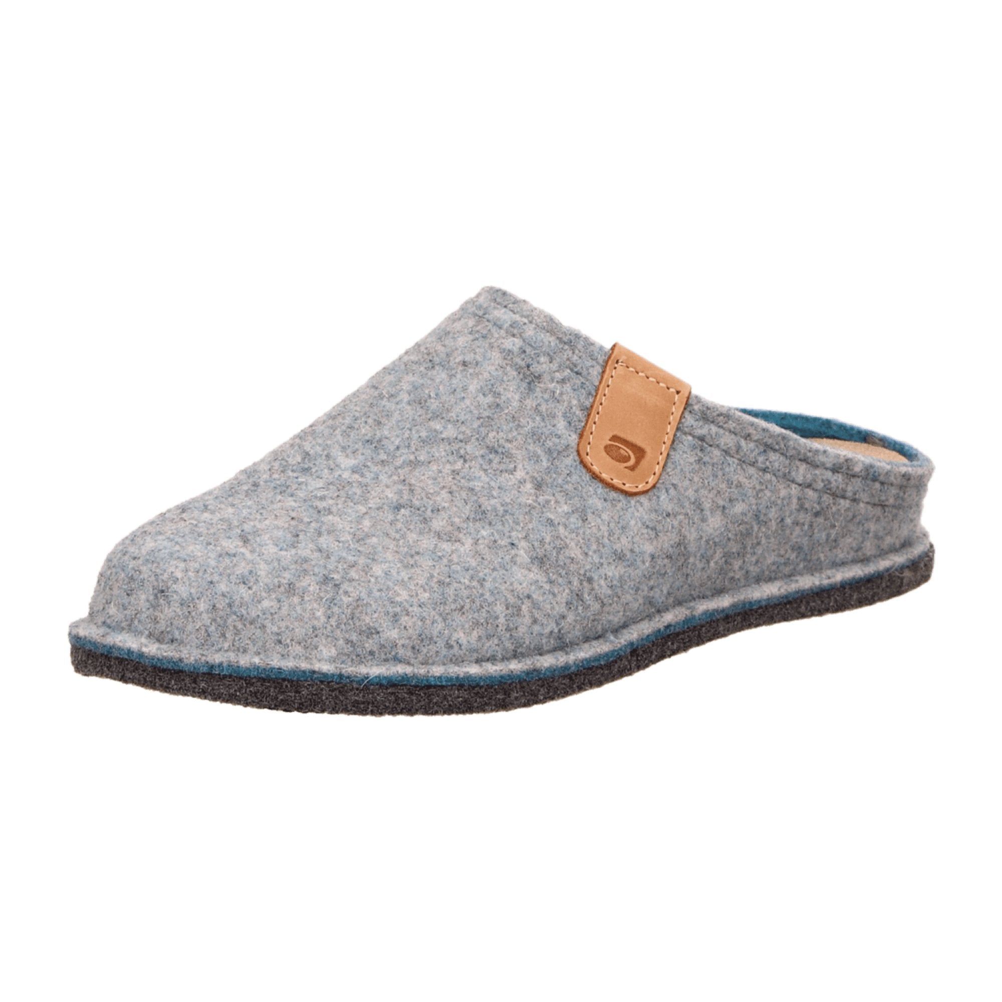 Rohde Women's Slippers with Removable Footbed Gray Round Toe Slip-On